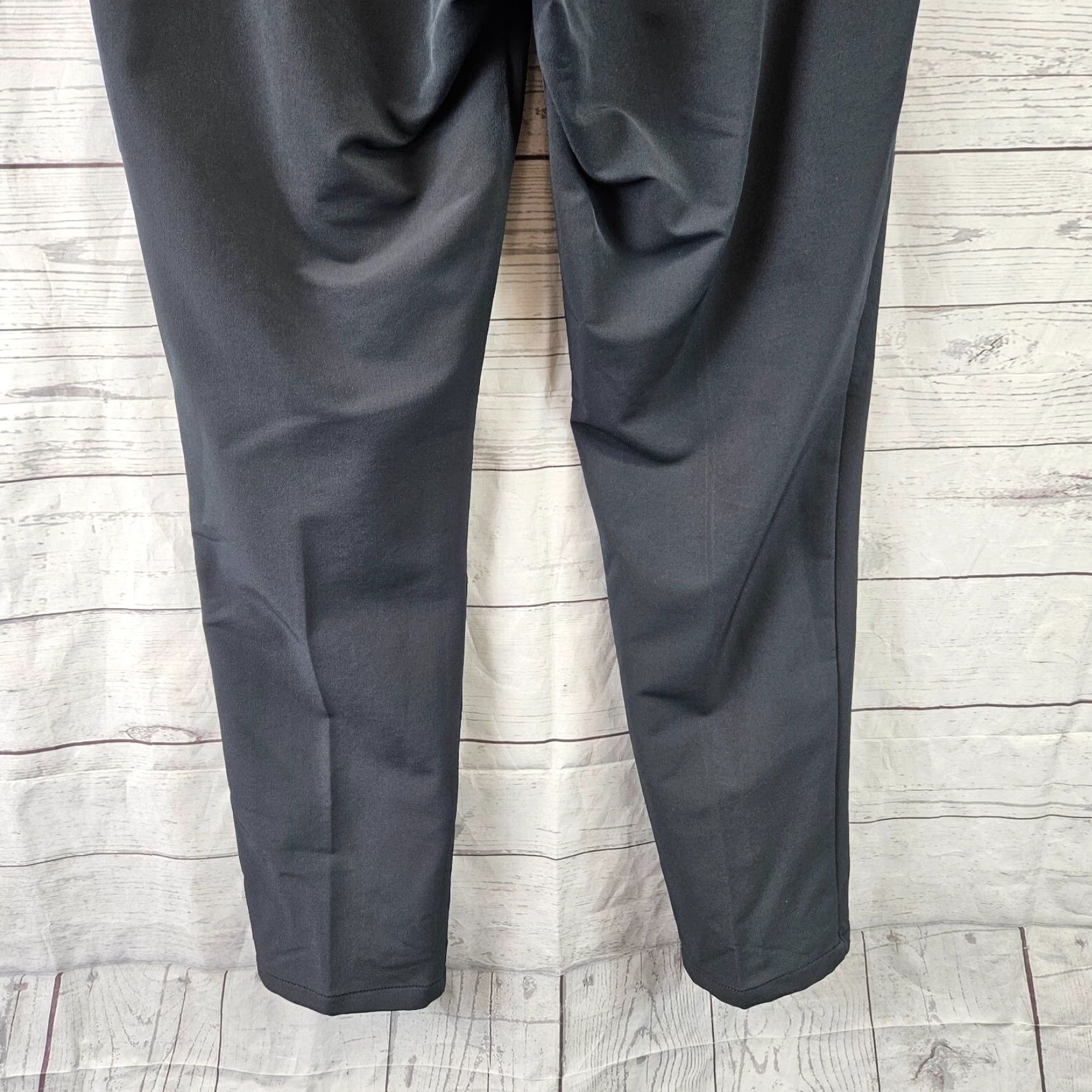 Vintage Betabrand Womens Travel Dress Pants Sz Small Solid Black Side Zip Mid Rise Pants Womens Black Travel Dress 90s? Size 28" / US 6 / IT 42 - 5 Thumbnail