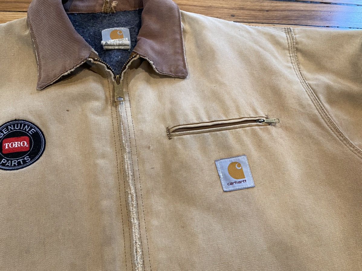 Carhartt Vintage Blanket lined Detroit jacket Size US XL / EU 56 / 4 - 3 Thumbnail