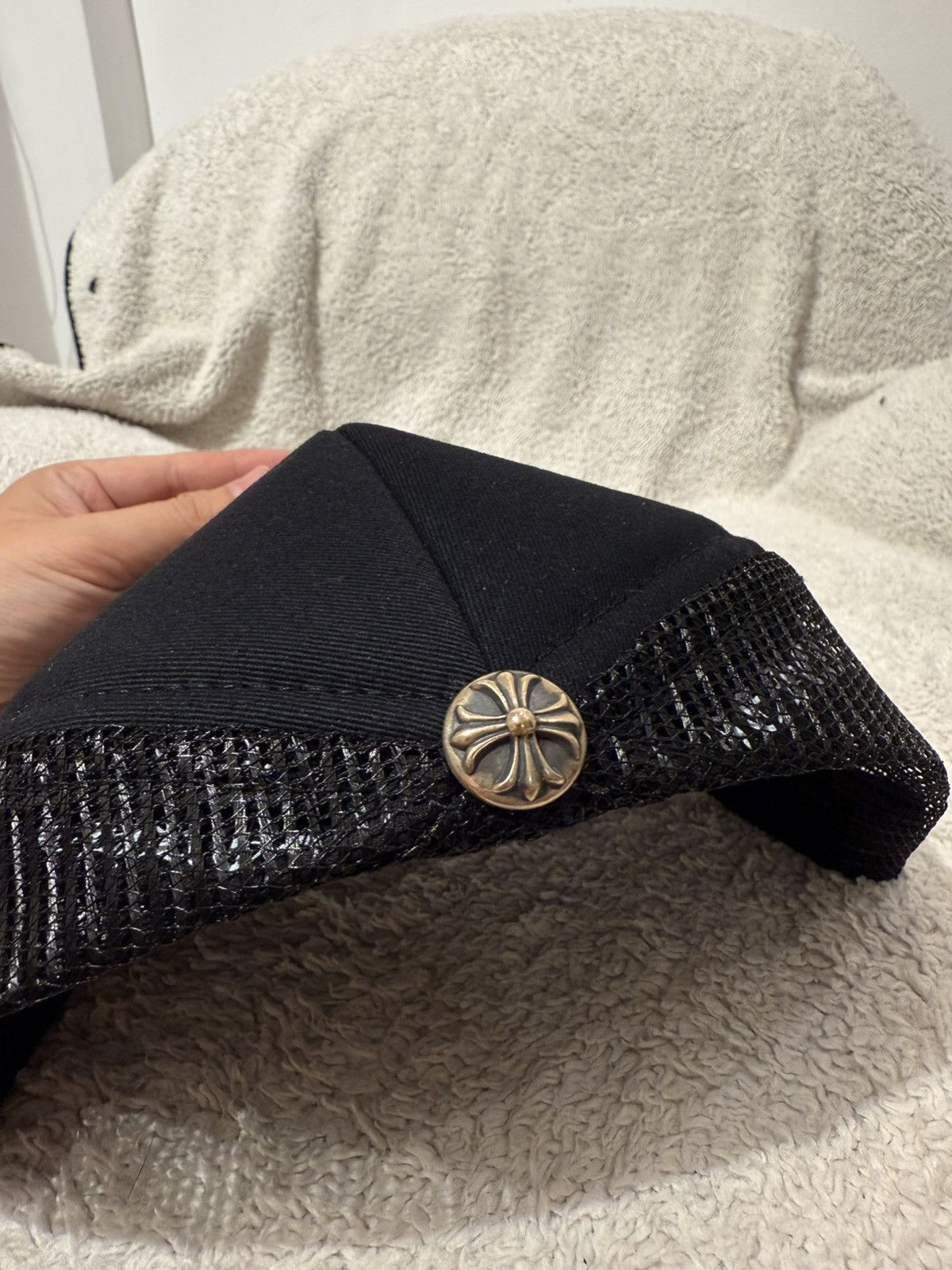 Chrome Hearts Chrome hearts porny tripple cross hat Size ONE SIZE - 2 Thumbnail