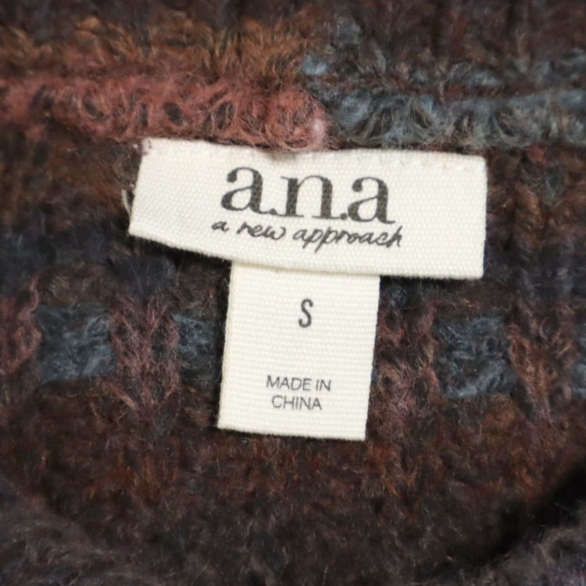 Vintage Ana Knit Crewneck Striped Sweater Berry Spacedye Women's S Shirt Size S / US 4 / IT 40 - 5 Thumbnail