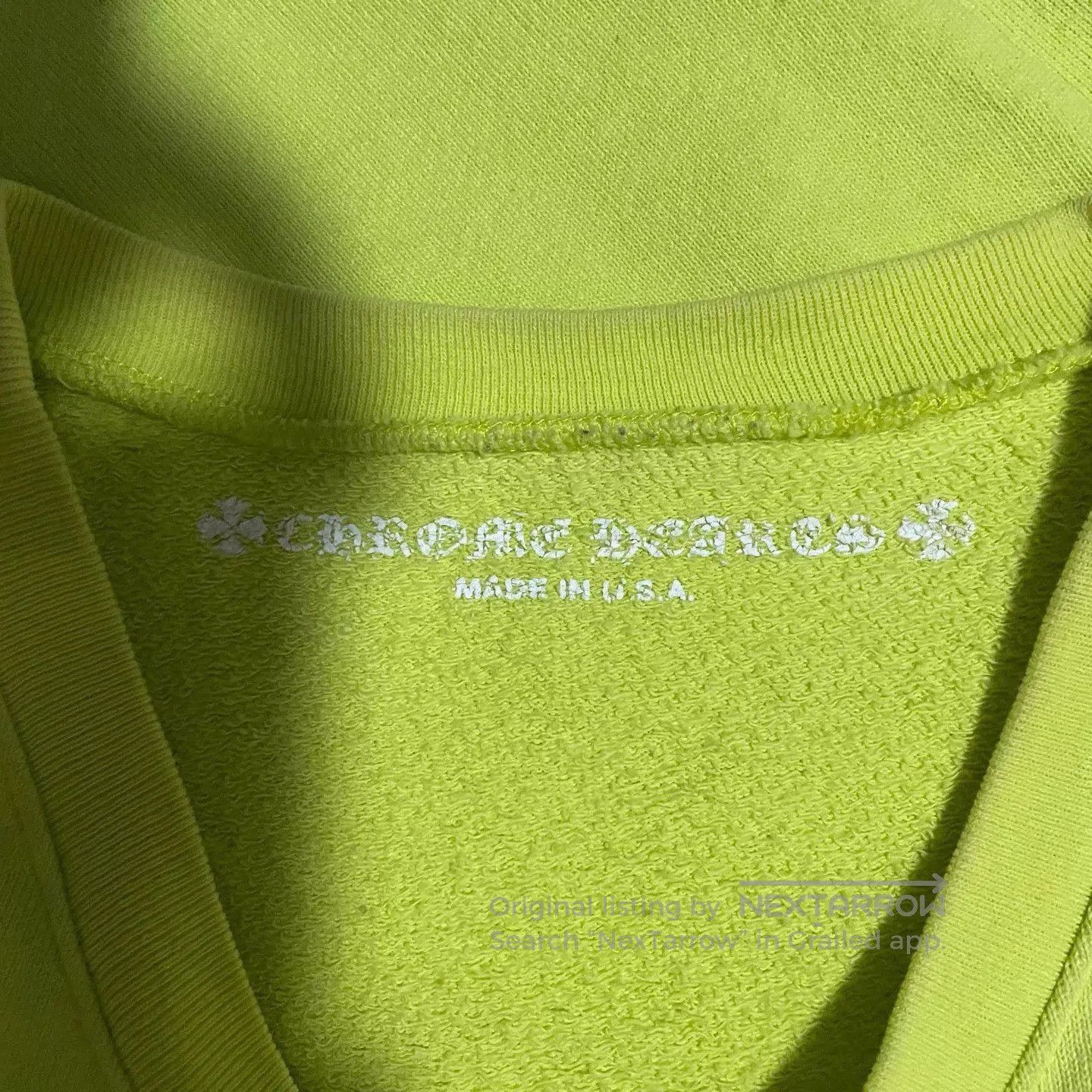 Chrome Hearts Green Graphic Long Sleeve Sweatshirt Size M. Size US M / EU 48-50 / 2 - 3 Thumbnail
