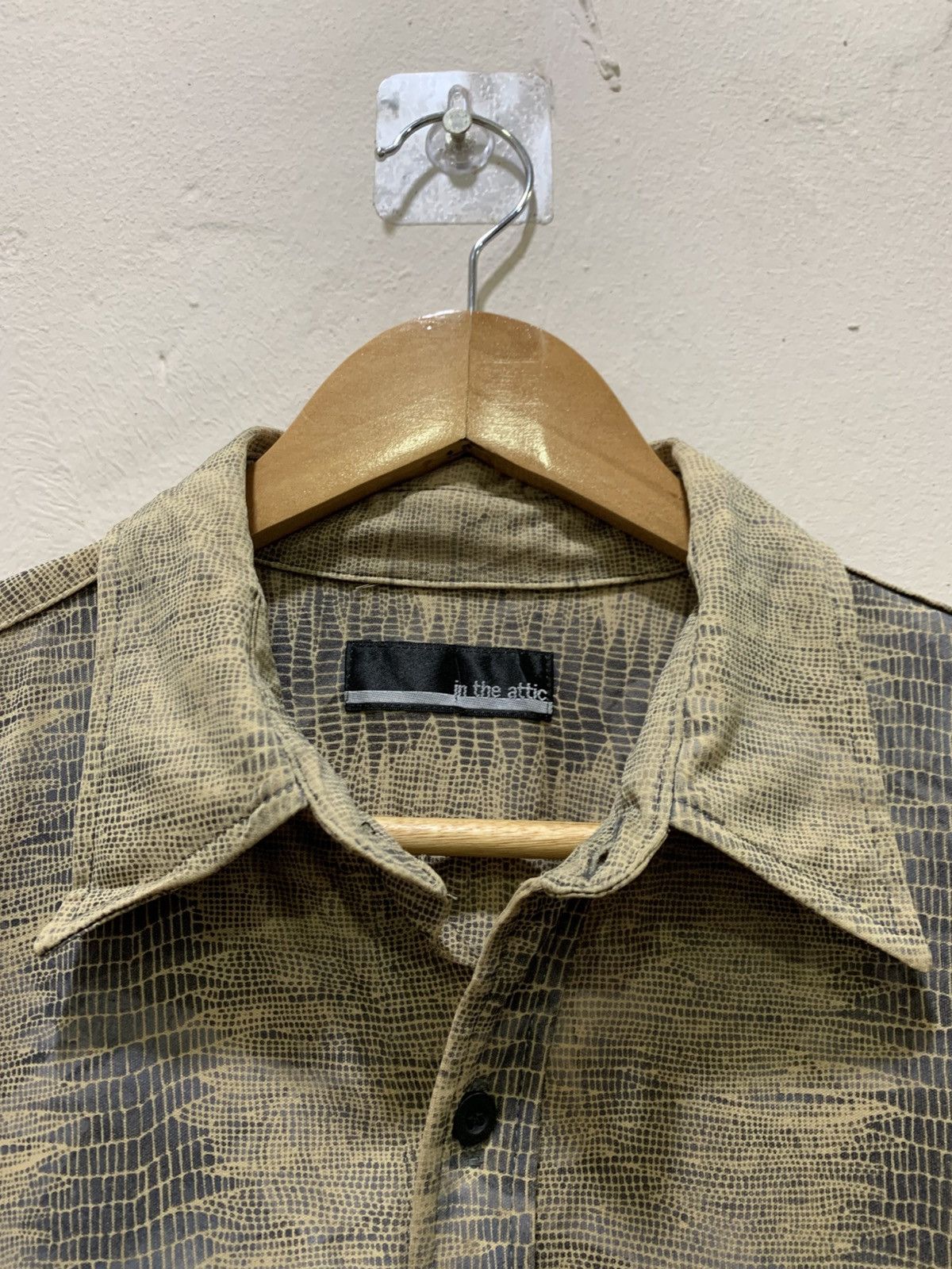 In The Attic Vintage In The Attic Punk Rare Button Up Size US L / EU 52-54 / 3 - 5 Thumbnail