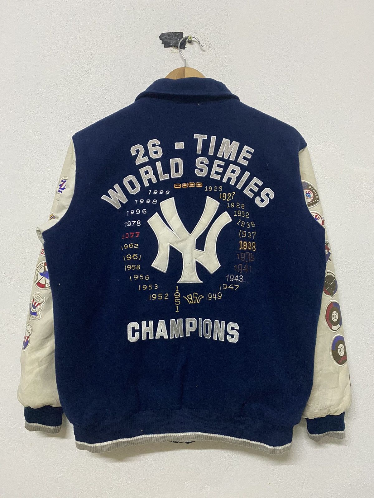 MLB × New York Yankees × Vintage 💥Last Drop💥Vintage New York Yankees Varsity All Logo Patch Size US M / EU 48-50 / 2 - 3 Thumbnail