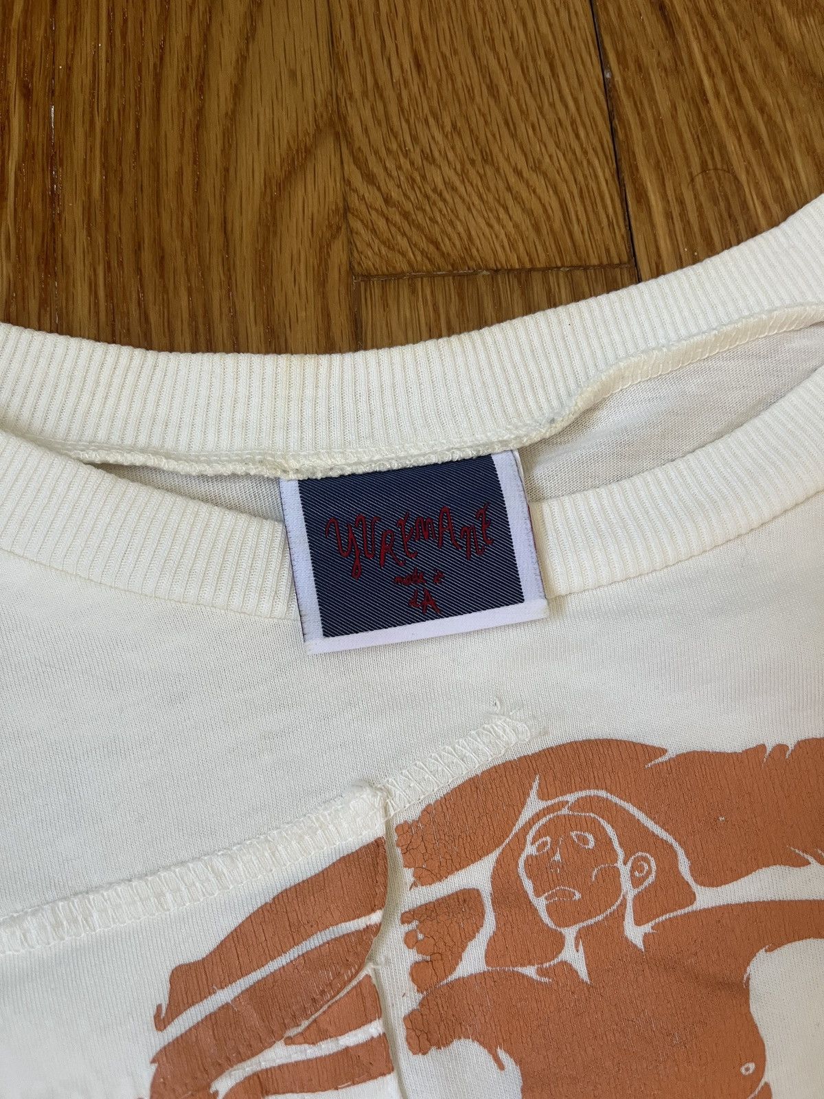 Yuremane Yuremane YE-002 “My eyes look like yours” Peace Tee Size US M / EU 48-50 / 2 - 3 Thumbnail