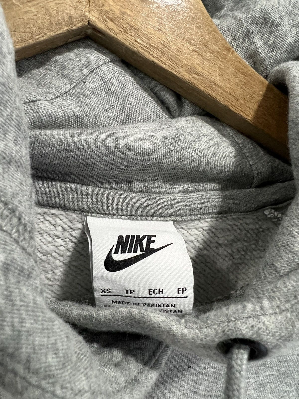 Nike Vintage Nike Hoodie Sweater sweatshirt swoosh check Size US XS / EU 42 / 0 - 4 Thumbnail