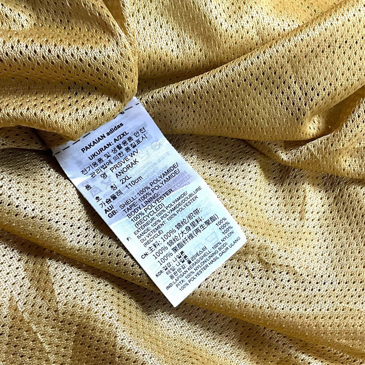 Adidas Adidas PRSVE Woven Anorak Jacket Size US XXL / EU 58 / 5 - 17 Thumbnail