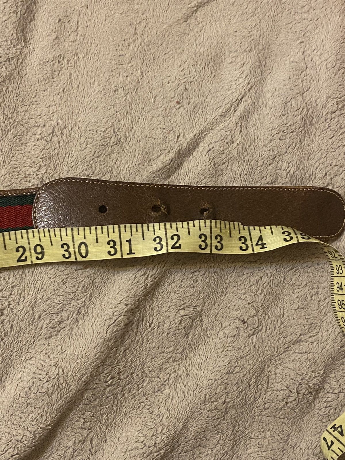 Gucci Vintage Gucci Pig Skin Belt Size ONE SIZE - 8 Thumbnail
