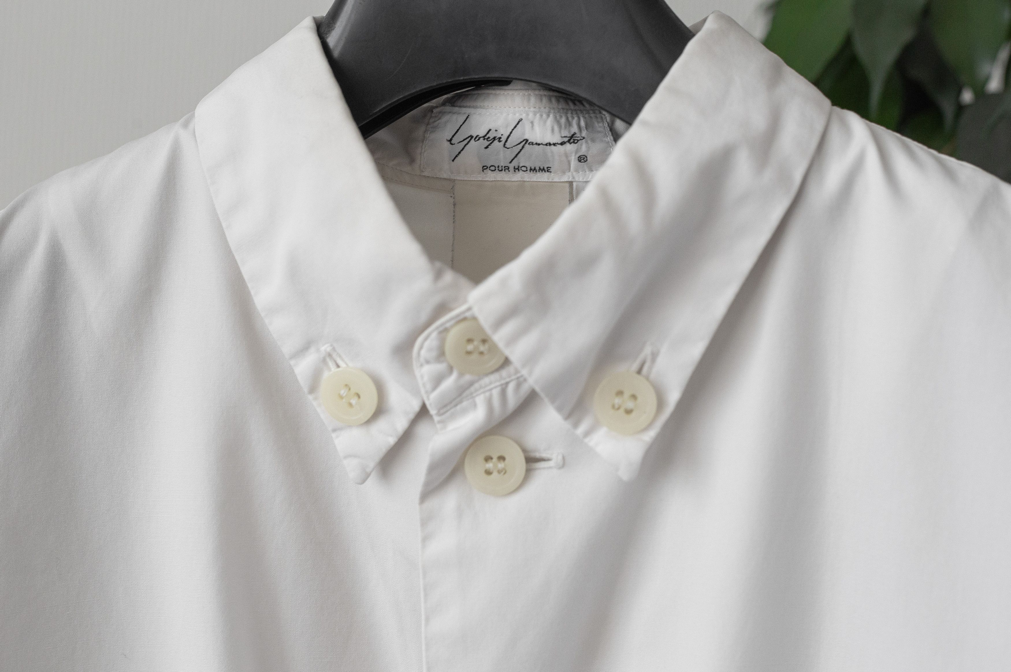 Yohji Yamamoto vintage 3/4 sleeves logo shirt Size US M / EU 48-50 / 2 - 7 Thumbnail