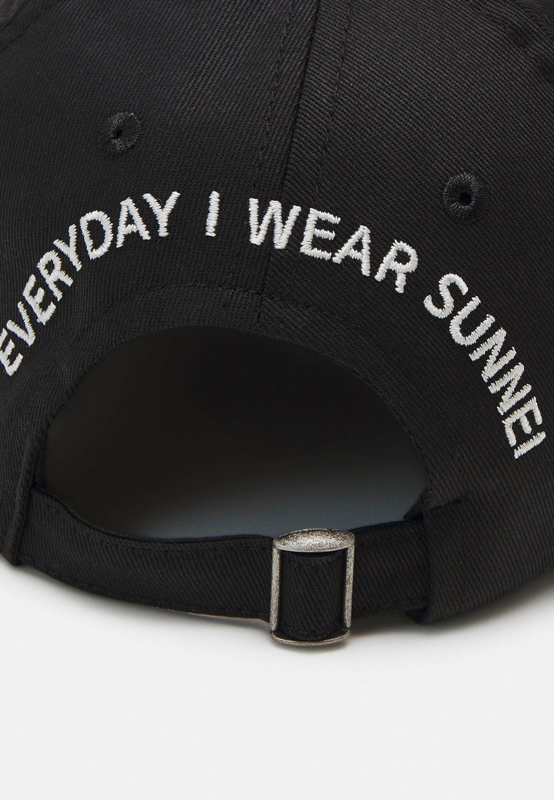 Sunnei !DS! SS23 Sunnei Black Baseball Hat Eiws Cap Size ONE SIZE - 4 Thumbnail