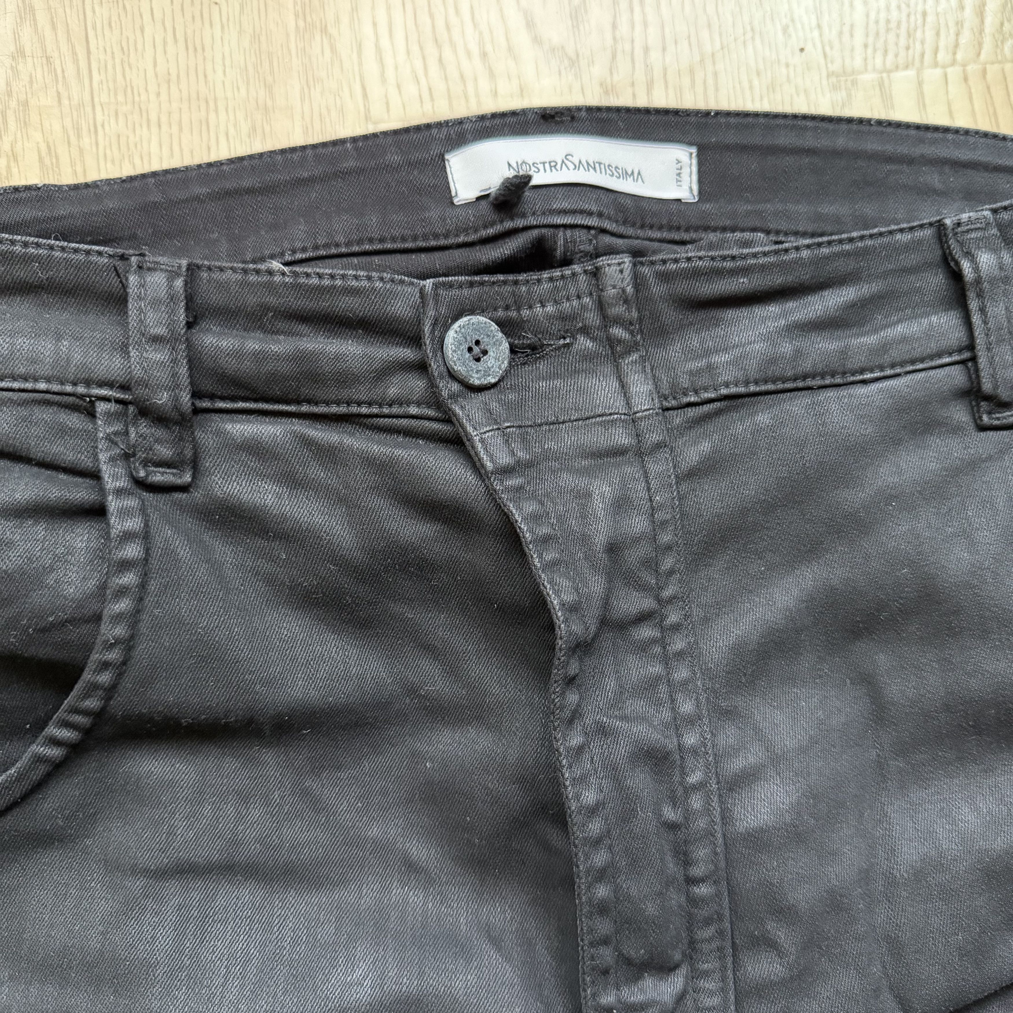 Nostra Santissima Waxed Denim Size US 30 / EU 46 - 3 Thumbnail