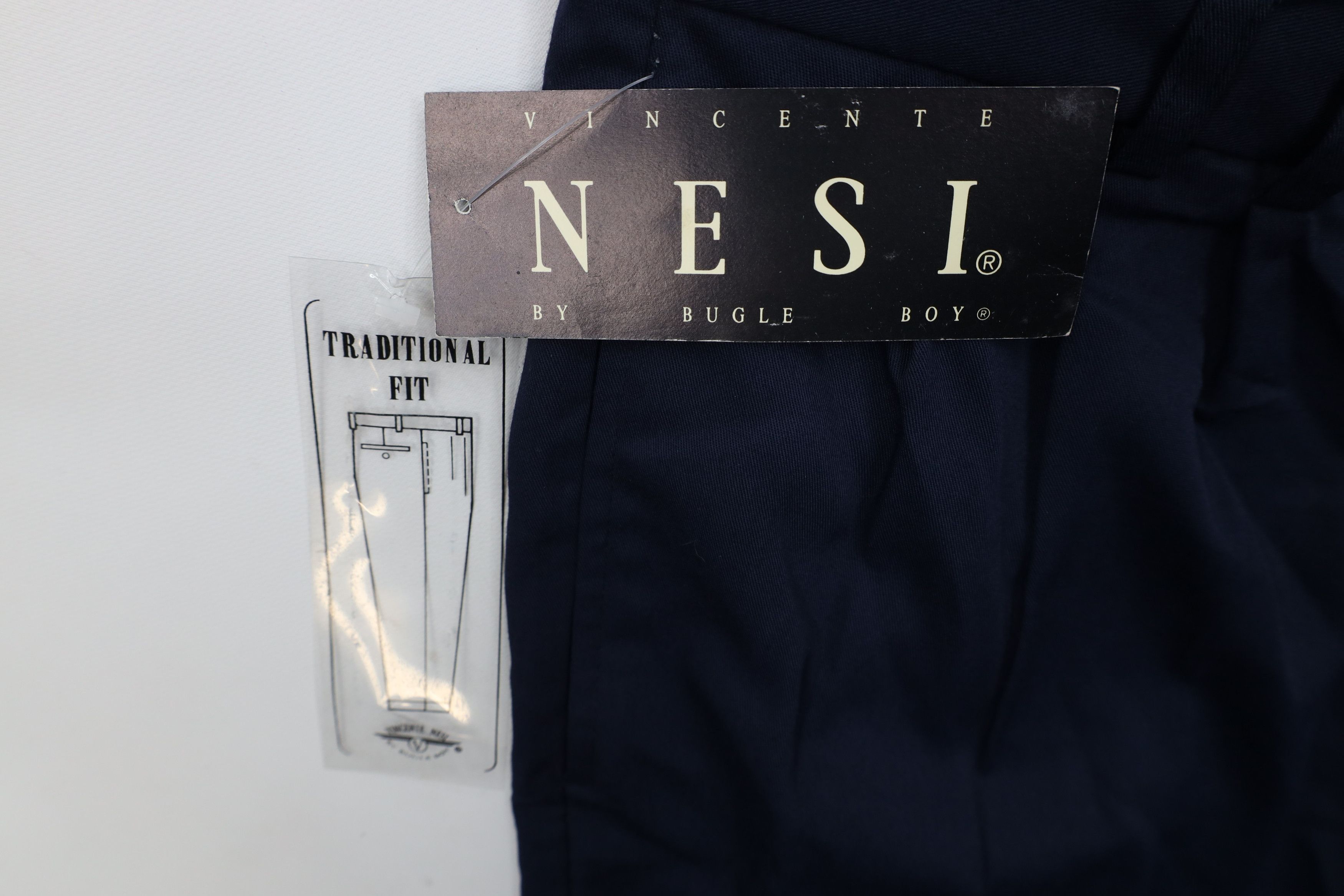 Vintage Deadstock Vintage 90s Streetwear Gabardine Blend Chino Pants Size US 34 / EU 50 - 5 Thumbnail