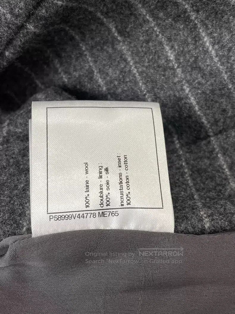 Chanel Chanel German Hamburg Series Stand-up Collar Striped Coat Size XS / US 0-2 / IT 36-38 - 7 Thumbnail