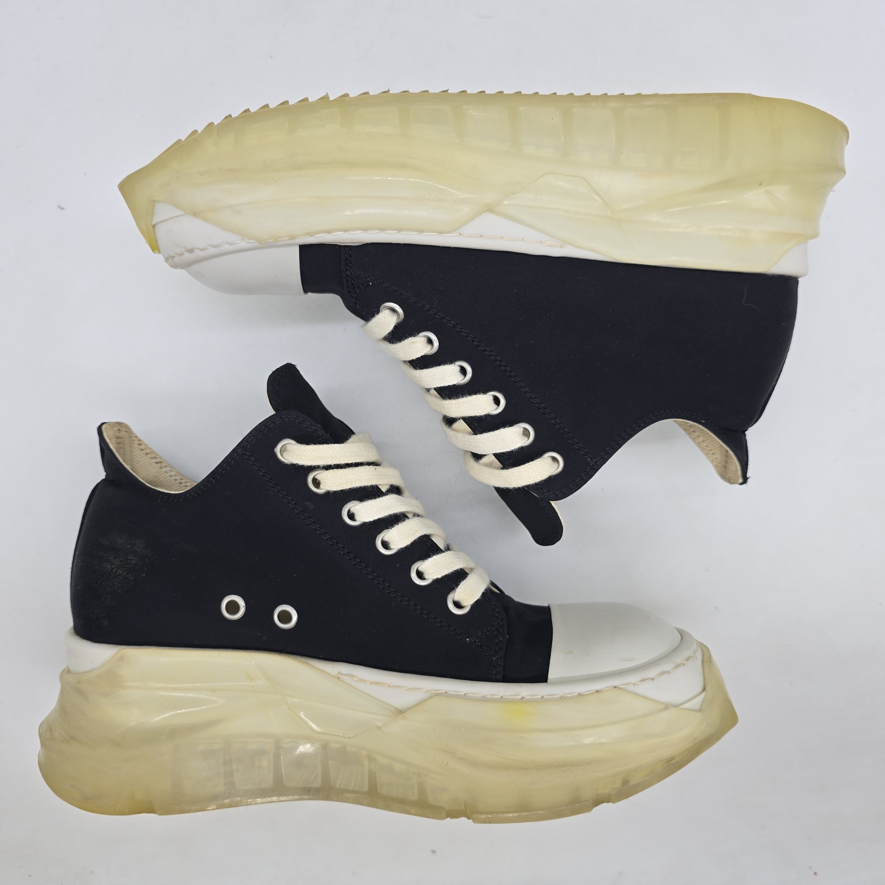 Rick Owens Rick Owens Drkshdw - Abstract Ramones Clear Sole Size US 6 / IT 36 - 7 Thumbnail