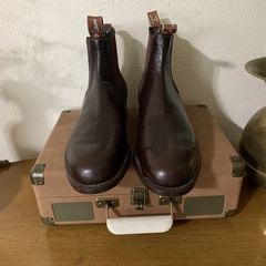 RM Williams Comfort Craftsman Chelsea Boots Pull On Suede Olive 9 UK 10 US
