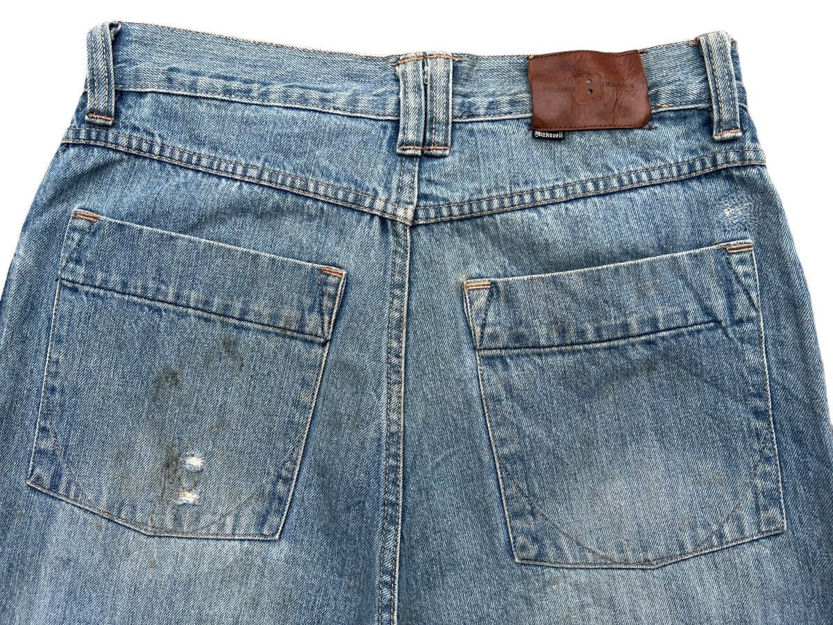 Japanese Brand Japanese Brand Patchwork Baggy Wide Pants 31x32 Size US 31 - 8 Thumbnail