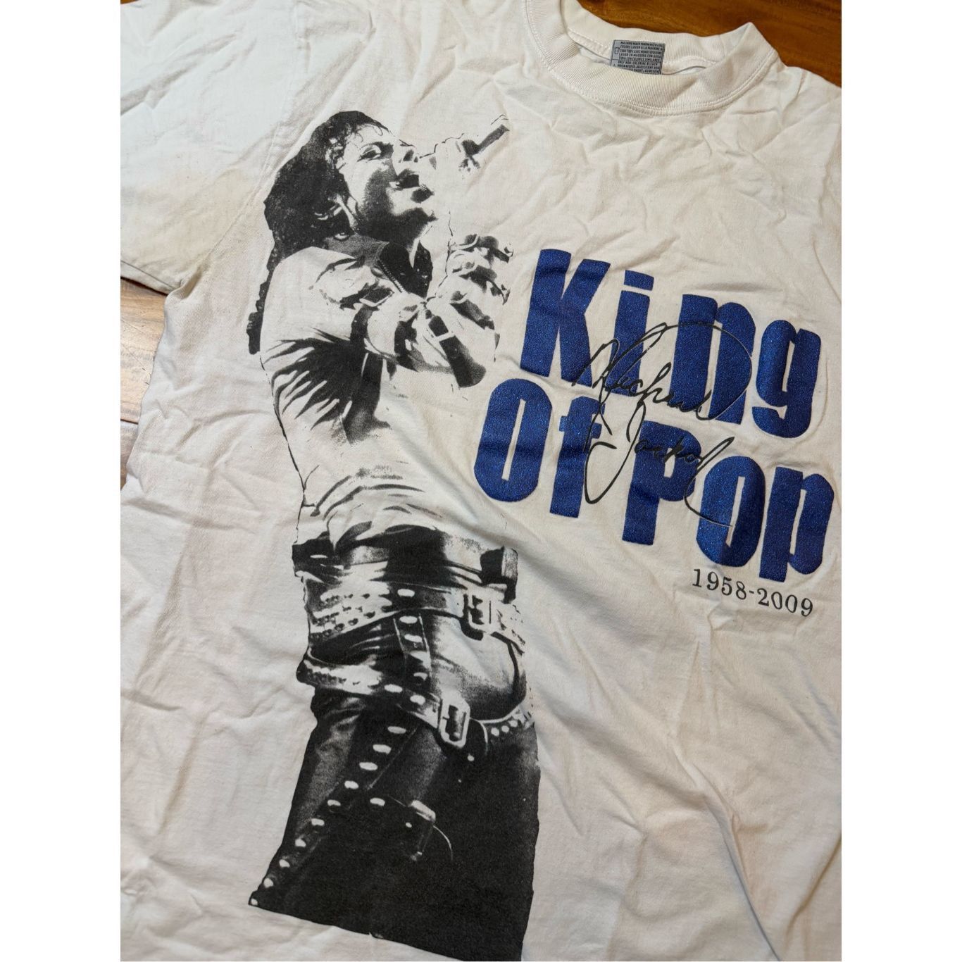 Vintage Size XL - Vintage Y2K 2009 Micheal Jackson King of Pop Memor Size US XL / EU 56 / 4 - 3 Thumbnail
