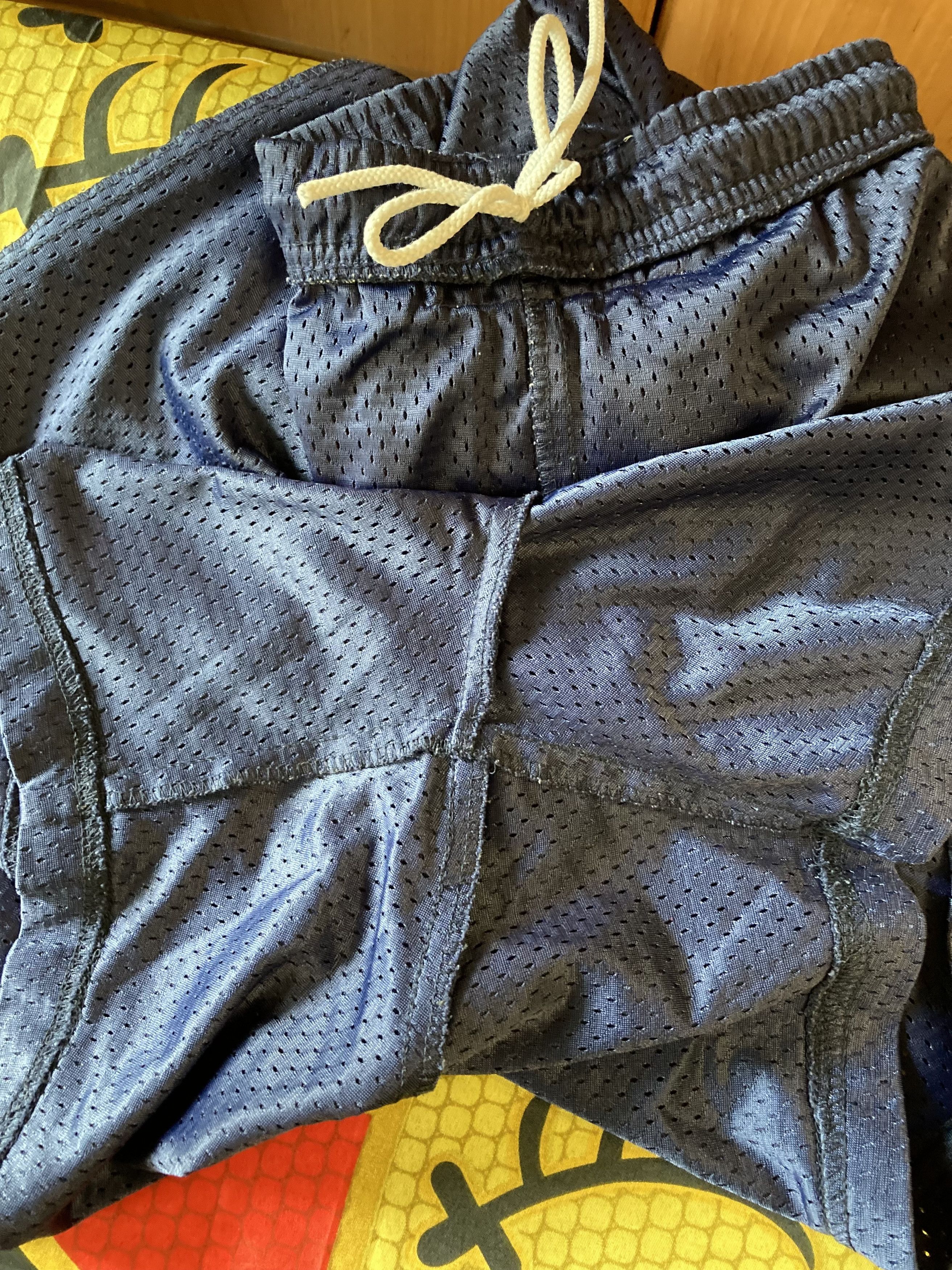 Converse × Vintage Vtg. Converse With Perforation Streetball Shorts Made In USA Size US 36 / EU 52 - 9 Thumbnail