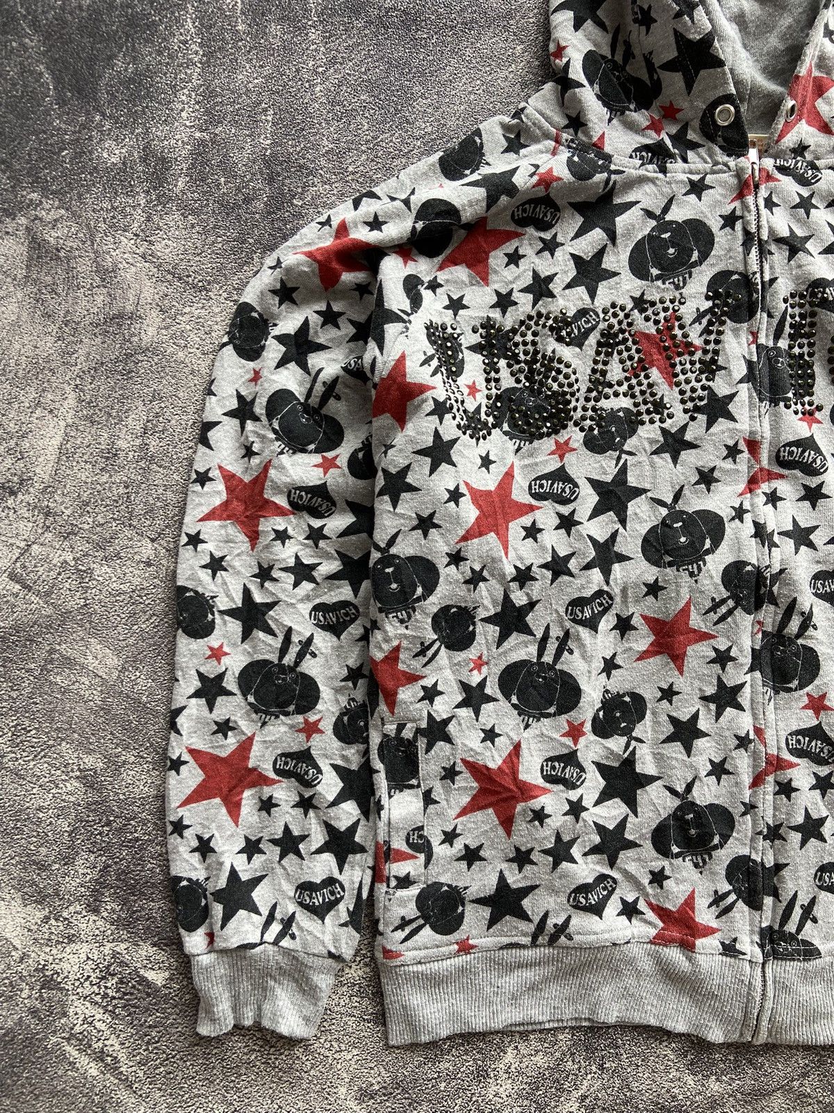 Japanese Brand Usavich Bunny Hoodie Hysteric Glamour Style Size US M / EU 48-50 / 2 - 4 Thumbnail