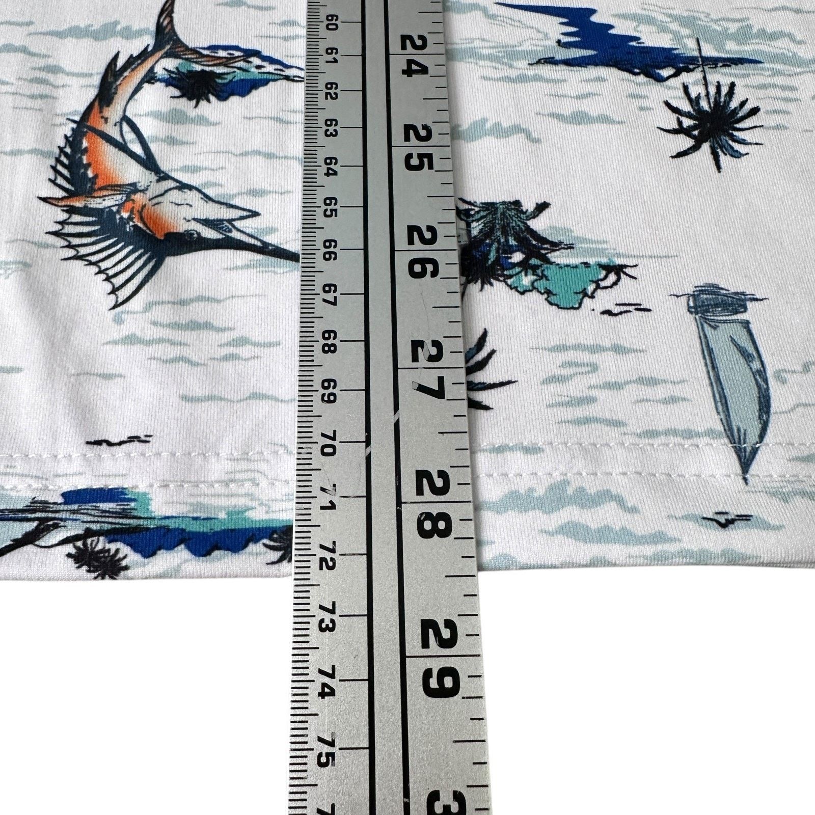 Chaps Chaps Polo Shirt Men’s Medium White Marlin Fish AOP New Size US M / EU 48-50 / 2 - 11 Thumbnail