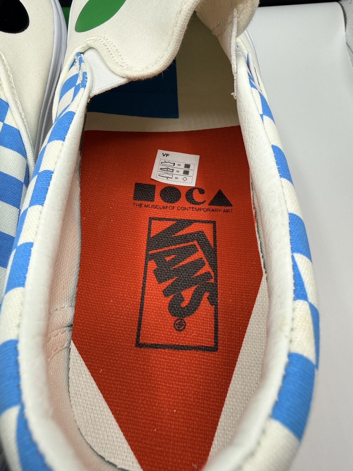 Vans Vans Classic Slip-On MOCA Museum of Contemporary Arts sz 10 Size US 10 / EU 43 - 11 Thumbnail