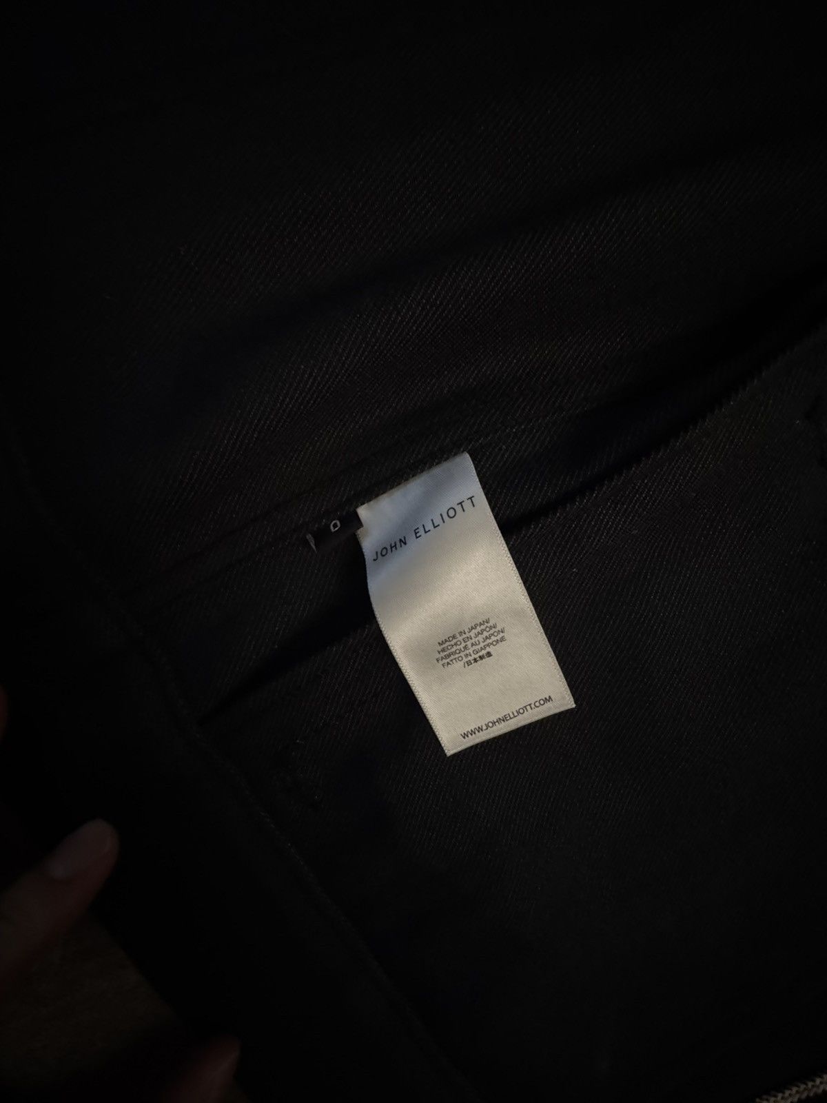 John Elliott Thumper Type III Selvedge Charcoal & Indigo Dry Process Size US XS / EU 42 / 0 - 5 Thumbnail