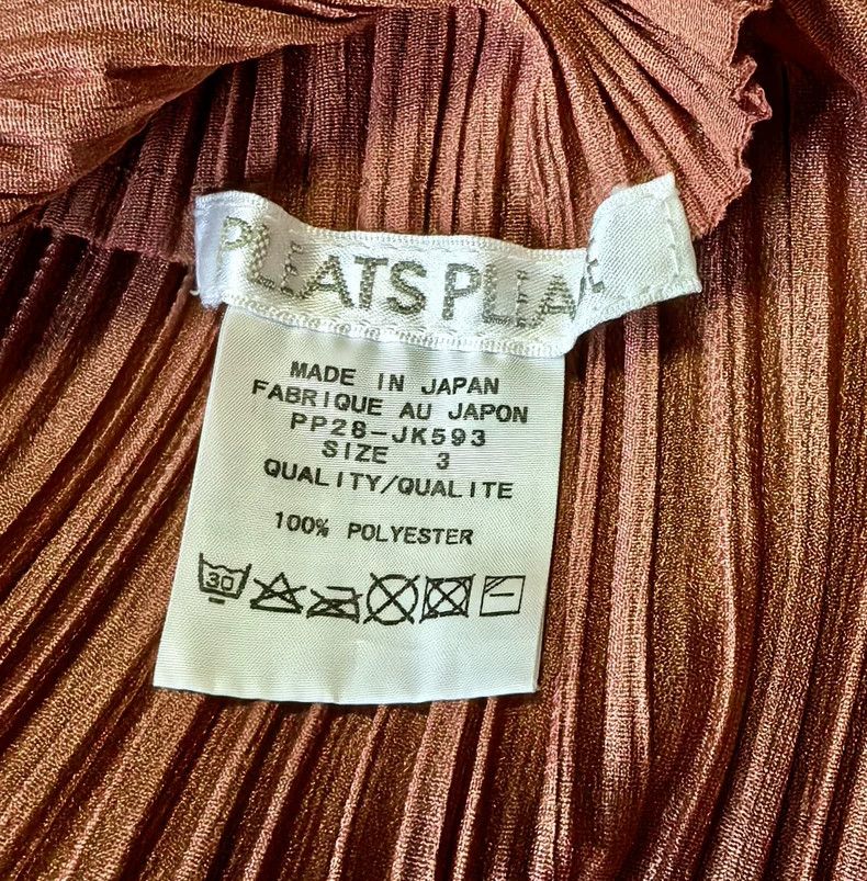 Issey Miyake issey miyake size:3 Coral orange horizontal striped vest Size XXS / US 00 / IT 34 - 2 Thumbnail