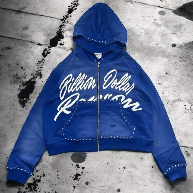 Oversized Hoodies Y2K American