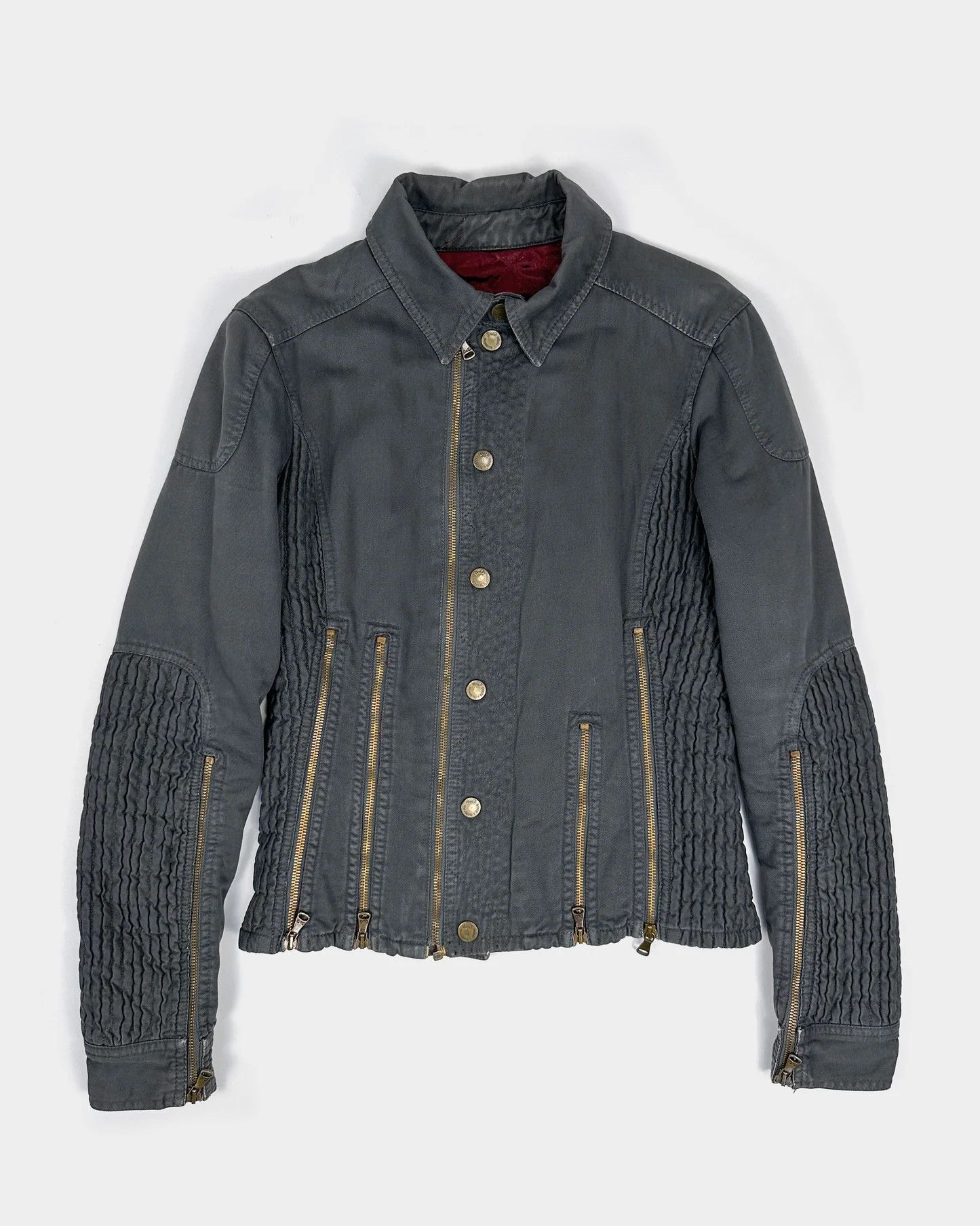 Dolce & Gabbana D&G Dolce and Gabbana Zip Zipper Panel Cargo Jacket Size US S / EU 44-46 / 1 - 2 Thumbnail