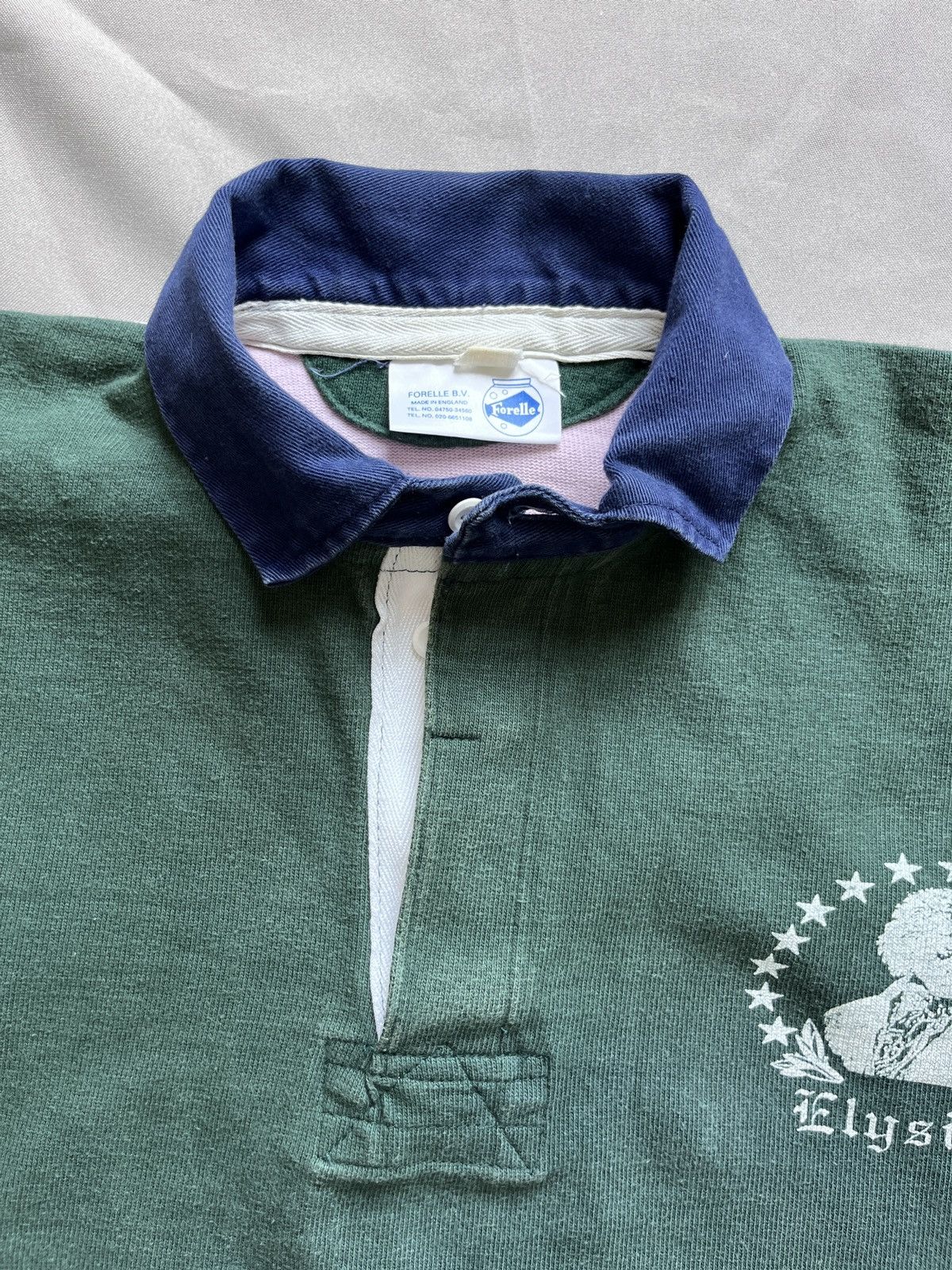 Vintage Vintage Ludwig van Beethoven Elysium Rugby Shirt Size US L / EU 52-54 / 3 - 6 Thumbnail