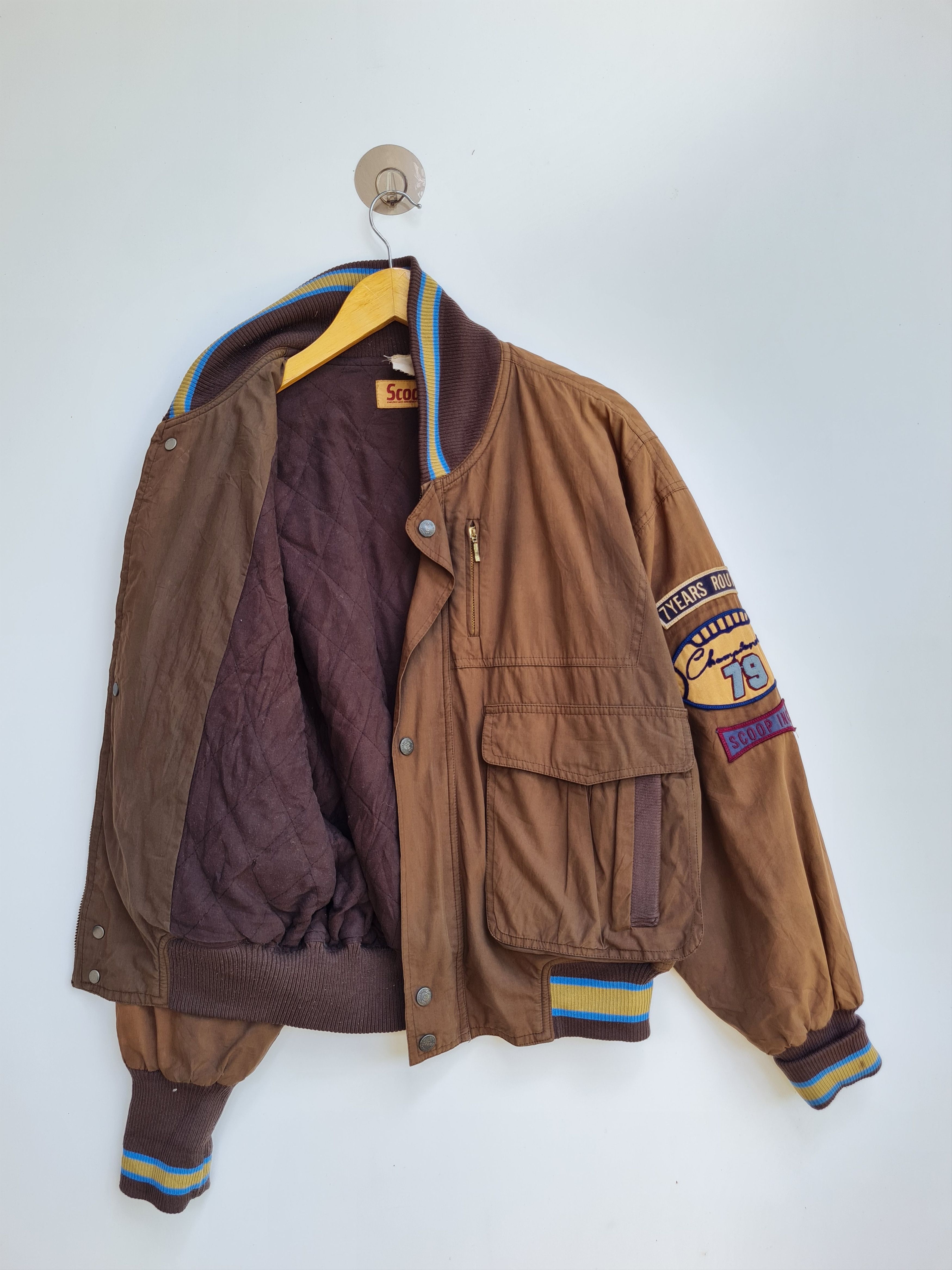 Vintage ✅️Vintage 70s Scoop Bomber Jacket Size US M / EU 48-50 / 2 - 3 Thumbnail