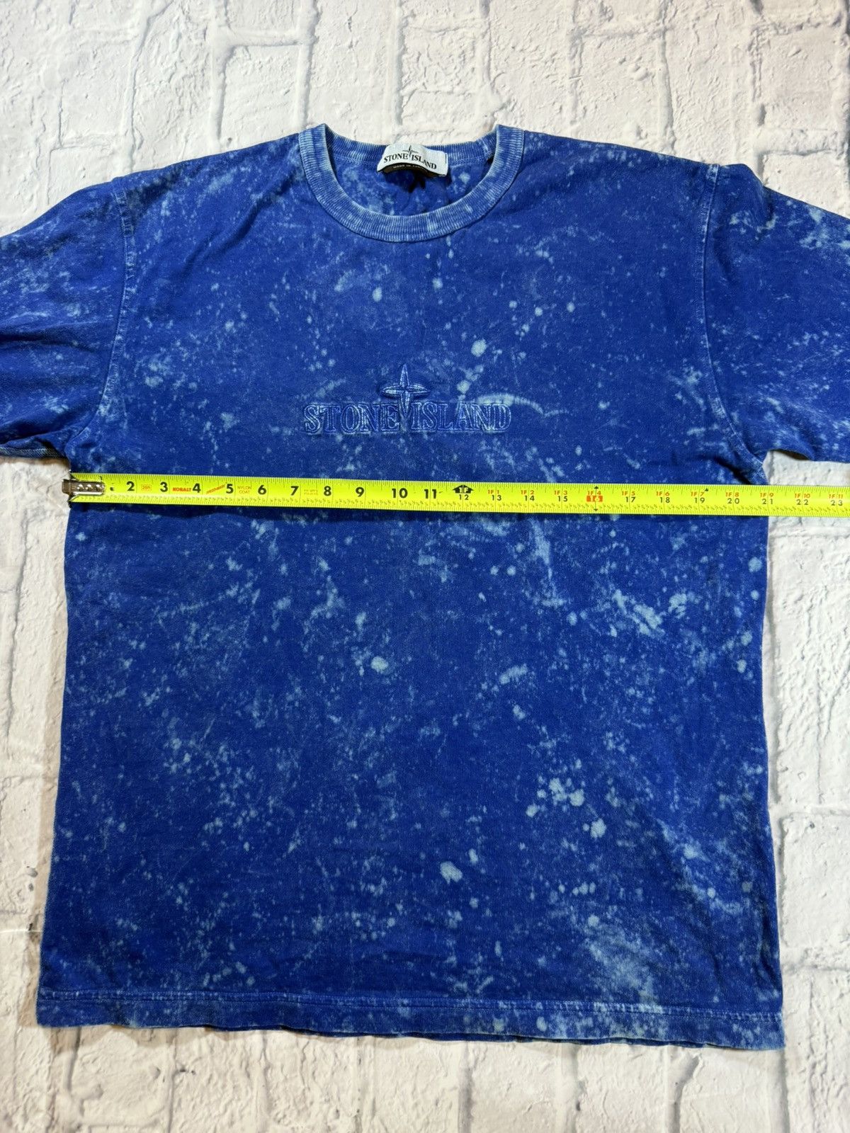 Stone Island Stone Island Embroidered Logo Splatter T-Shirt Size US L / EU 52-54 / 3 - 9 Thumbnail