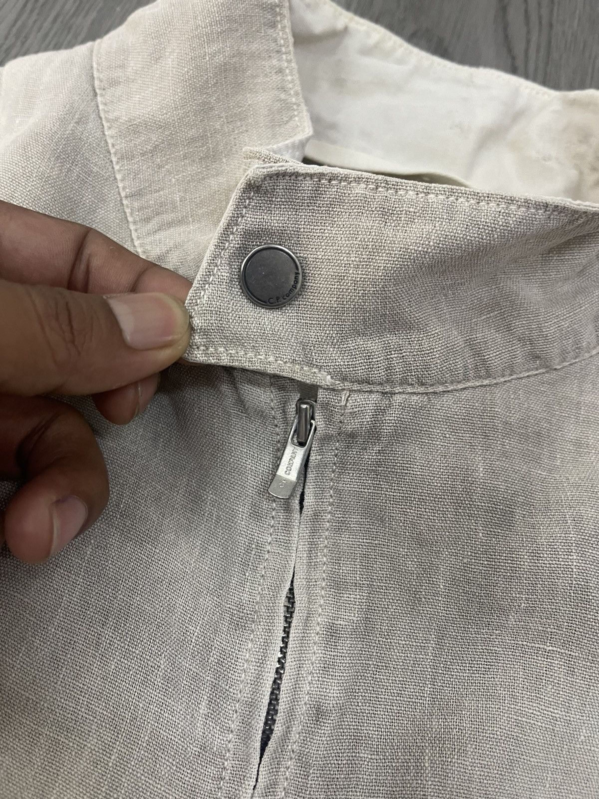 Massimo Osti 00s archive C.P Company Linen Jacket Size US L / EU 52-54 / 3 - 5 Thumbnail
