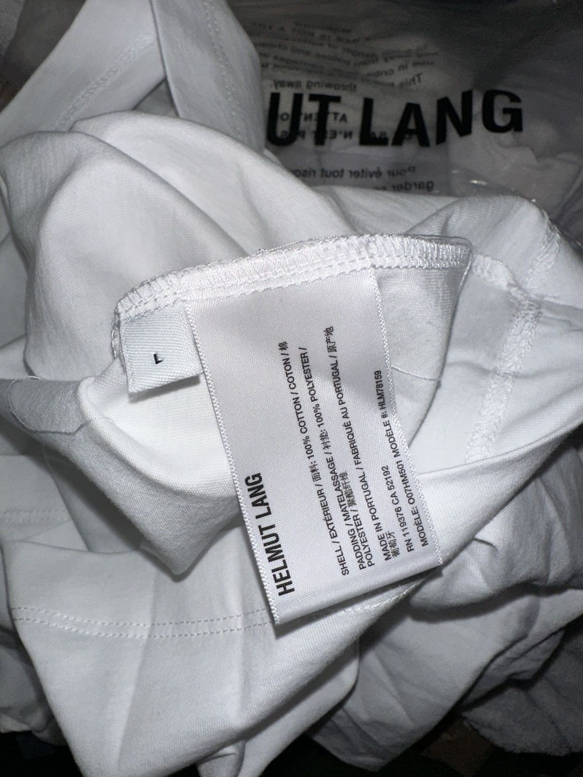Helmut Lang Helmut Lang NYC Pocket Tee Size US L / EU 52-54 / 3 - 6 Thumbnail