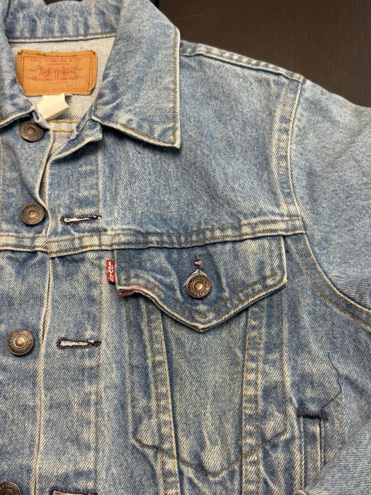 Levi's Vintage 80s 90s Levi’s 70506 Youth Size 14 Denim Jacket USA Size US S / EU 44-46 / 1 - 11 Thumbnail