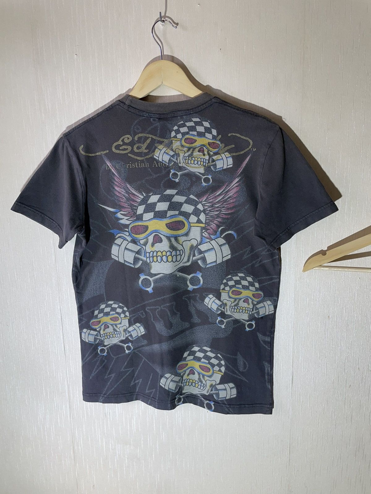 Ed Hardy × Vintage Ed hardy vintage streetwear T shirt Size US S / EU 44-46 / 1 - 2 Thumbnail