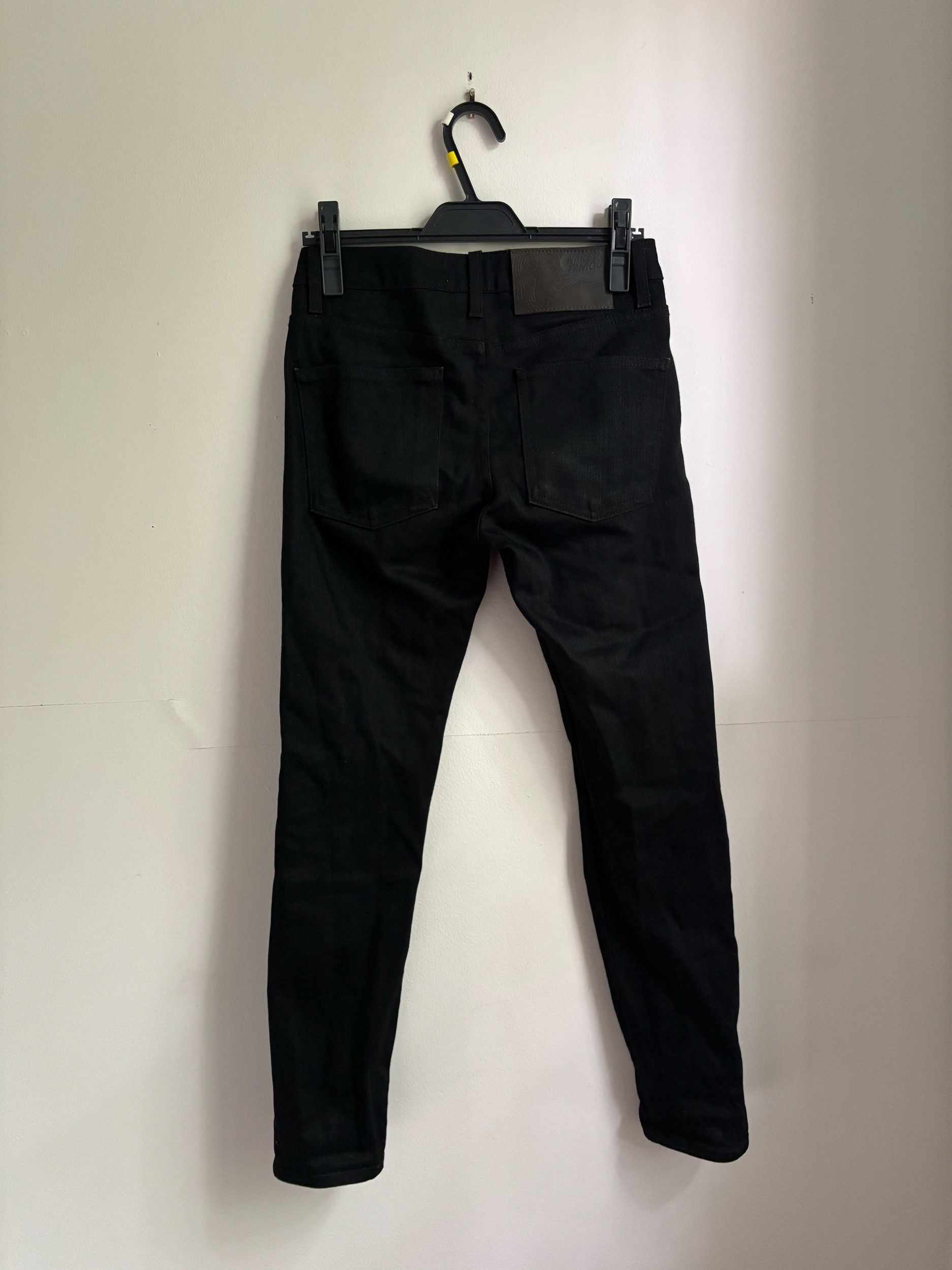 Naked & Famous Naked and Famous Black Power Stretch Jeans Size US 28 / EU 44 - 3 Thumbnail