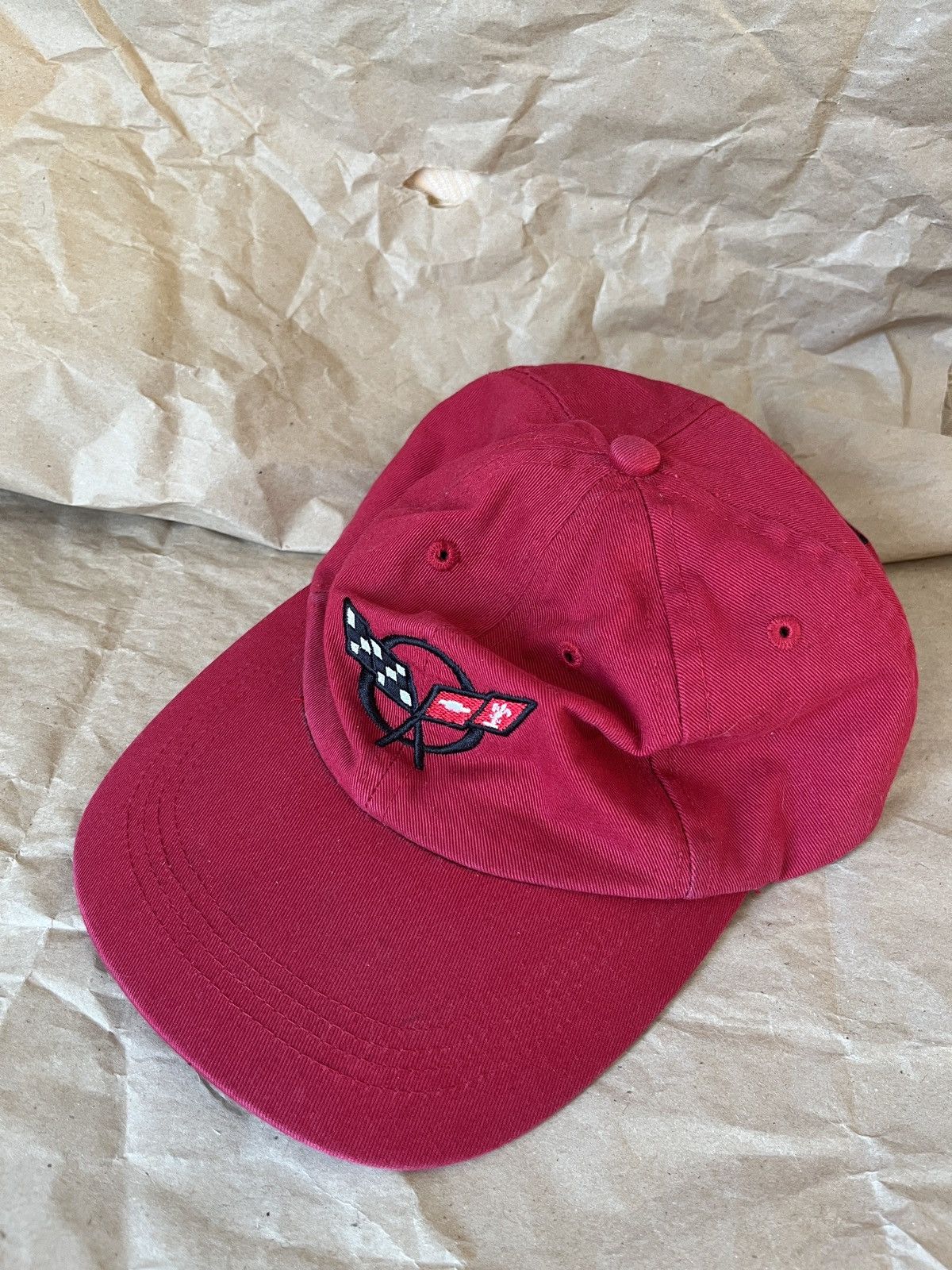 Chevrolet Vintage Chevrolet CORVETTE Red Cap Size ONE SIZE - 3 Thumbnail