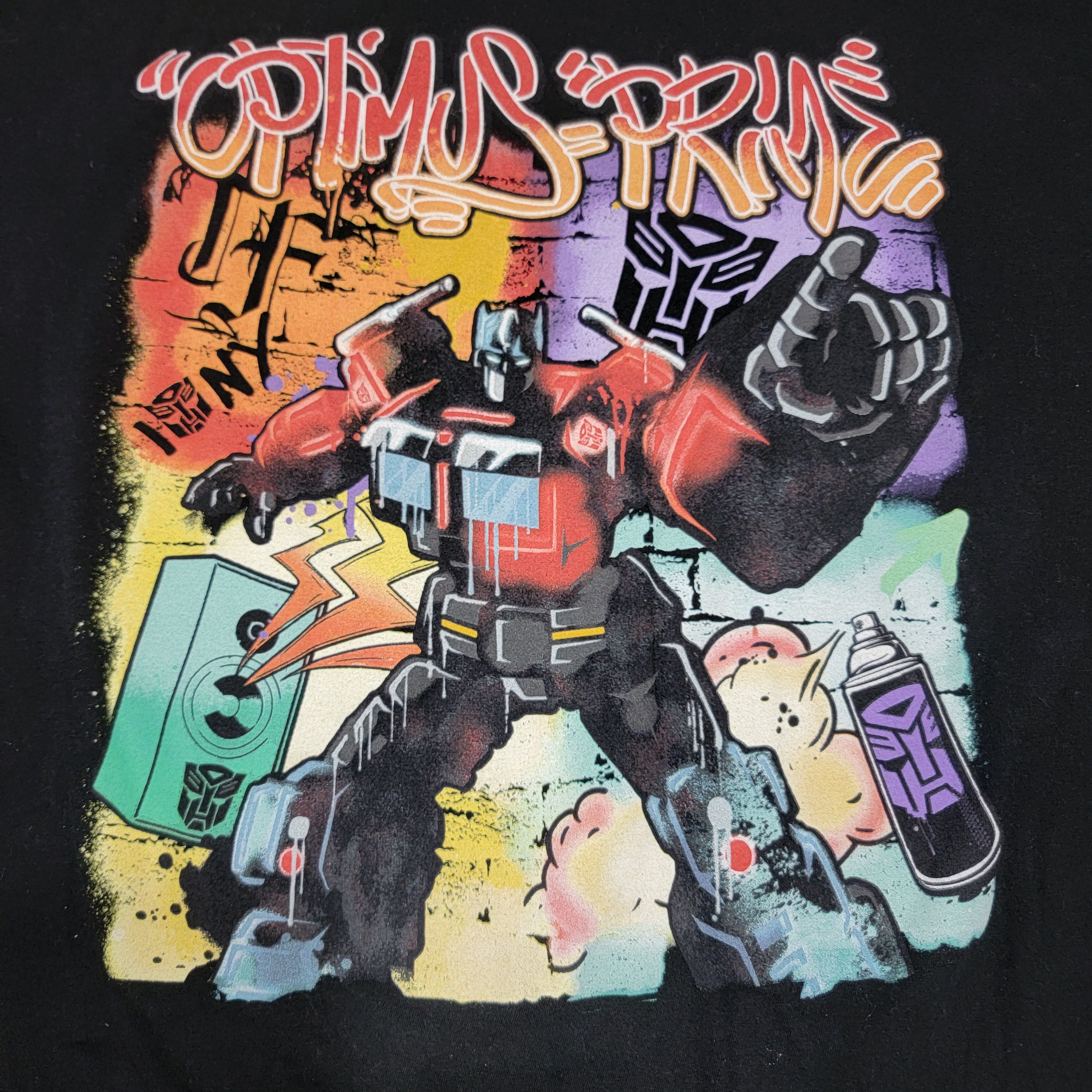 Other Transformers SS Unisex Tee "Optimus Prime" Graffiti - XL Size US XL / EU 56 / 4 - 2 Thumbnail