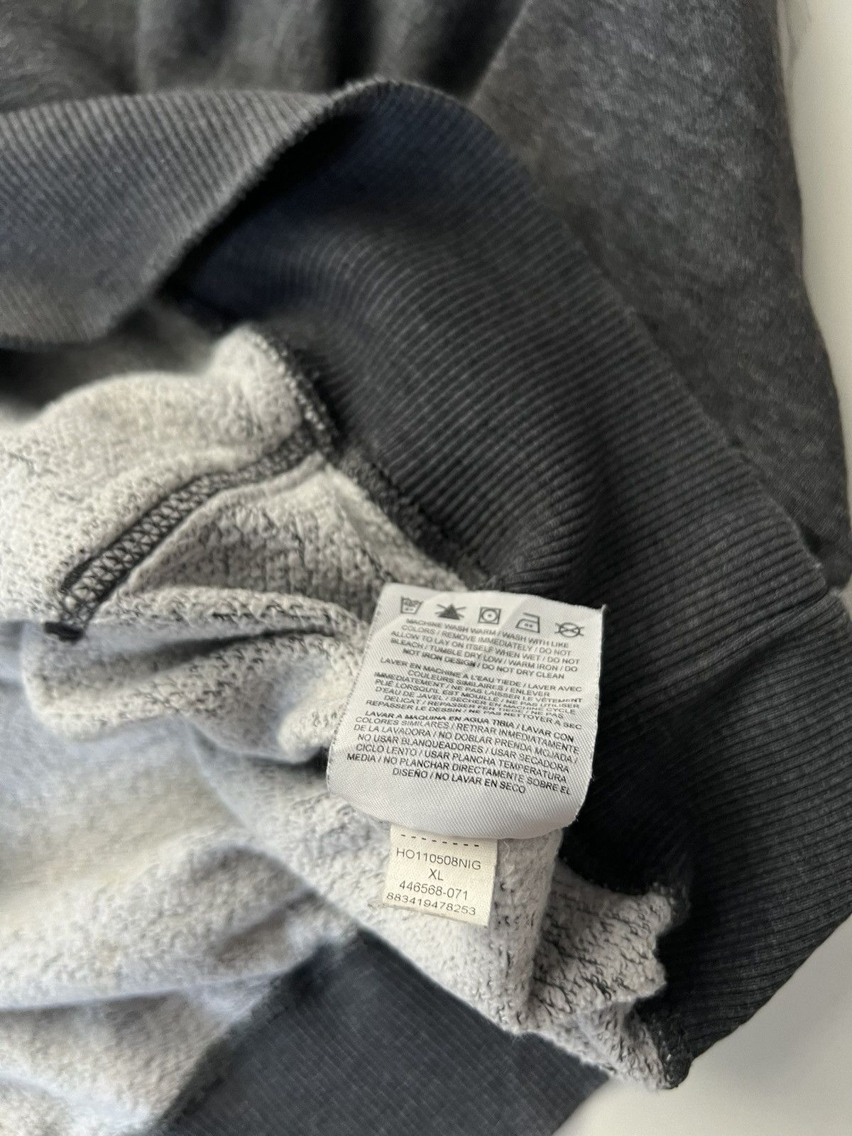 Nike 00s NIKE CENTR SWOOSH SPELLOUT LOGO VINTAGE BAGGY HOODIE Y2K Size US XL / EU 56 / 4 - 7 Thumbnail