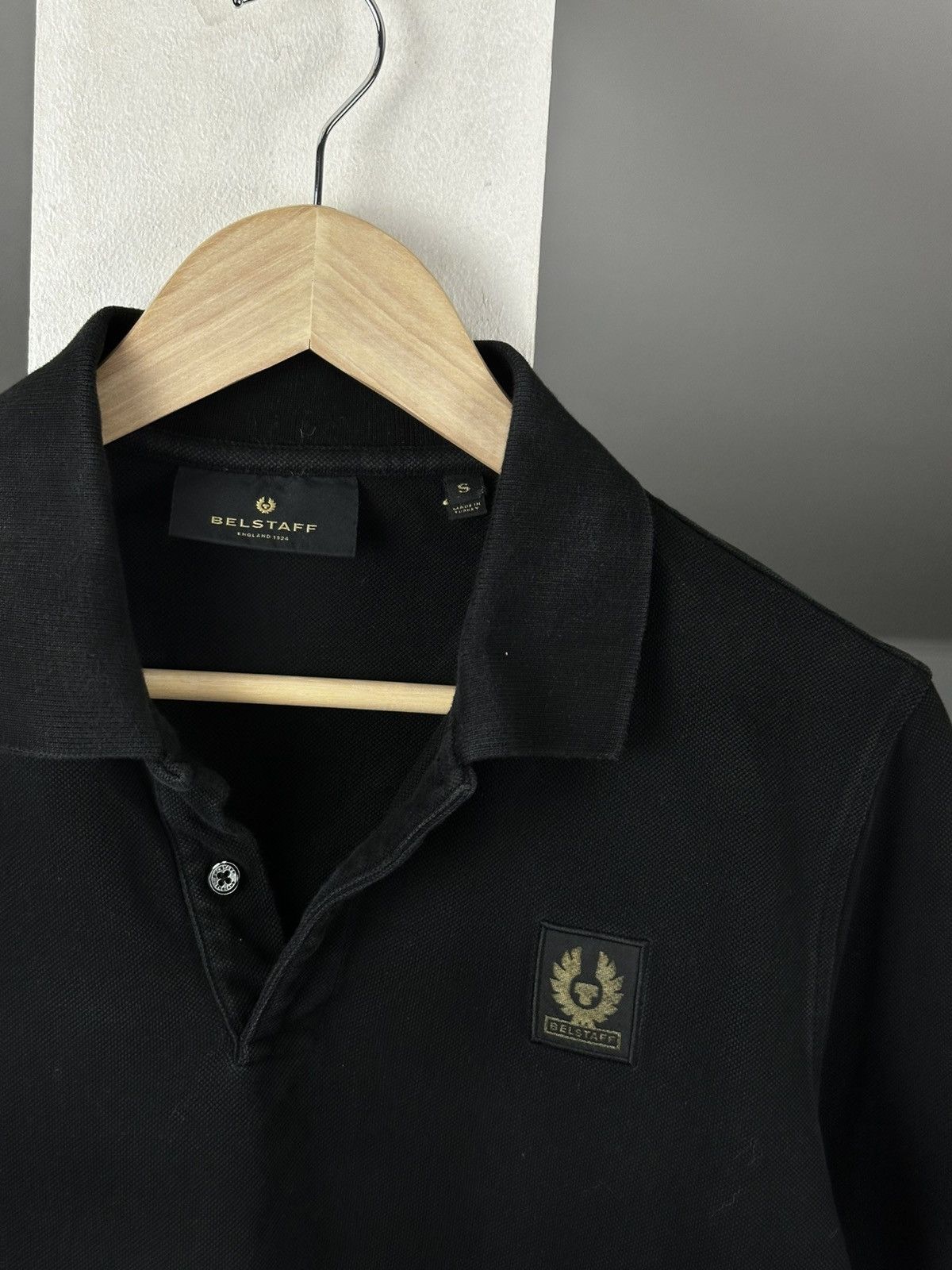 Belstaff Belstaff Classic Logo Longsleeve Polo Sweatshirt Size US S / EU 44-46 / 1 - 5 Thumbnail