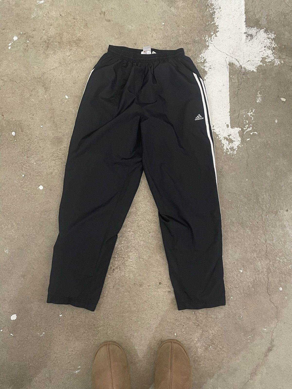 Adidas Y2K Adidas Nylon Track Pants Grailed