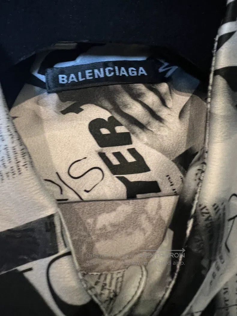 Balenciaga Balenciaga Loose Fit Shirt Size XS / US 0-2 / IT 36-38 - 5 Thumbnail