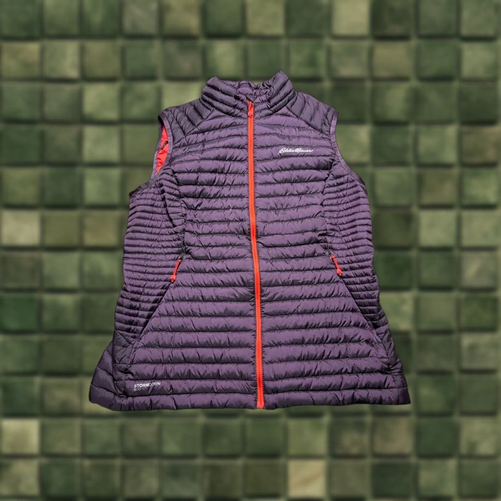 Eddie Bauer Eddie Bauer First Ascent Vest Womens Medium Stormdown 800 Goose Down Jacket Size M / US 6-8 / IT 42-44 - 1 Thumbnail