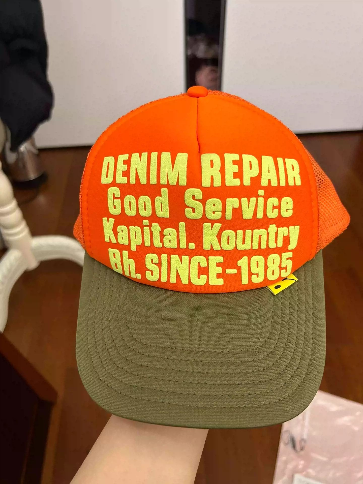Kapital Kapital truck hat letter truck hat Size ONE SIZE - 1 Thumbnail