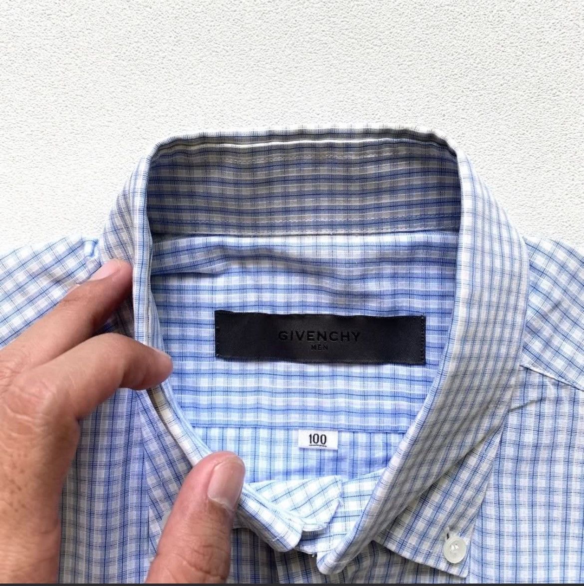 Givenchy Givenchy Plaid Shirt Size US L / EU 52-54 / 3 - 3 Thumbnail