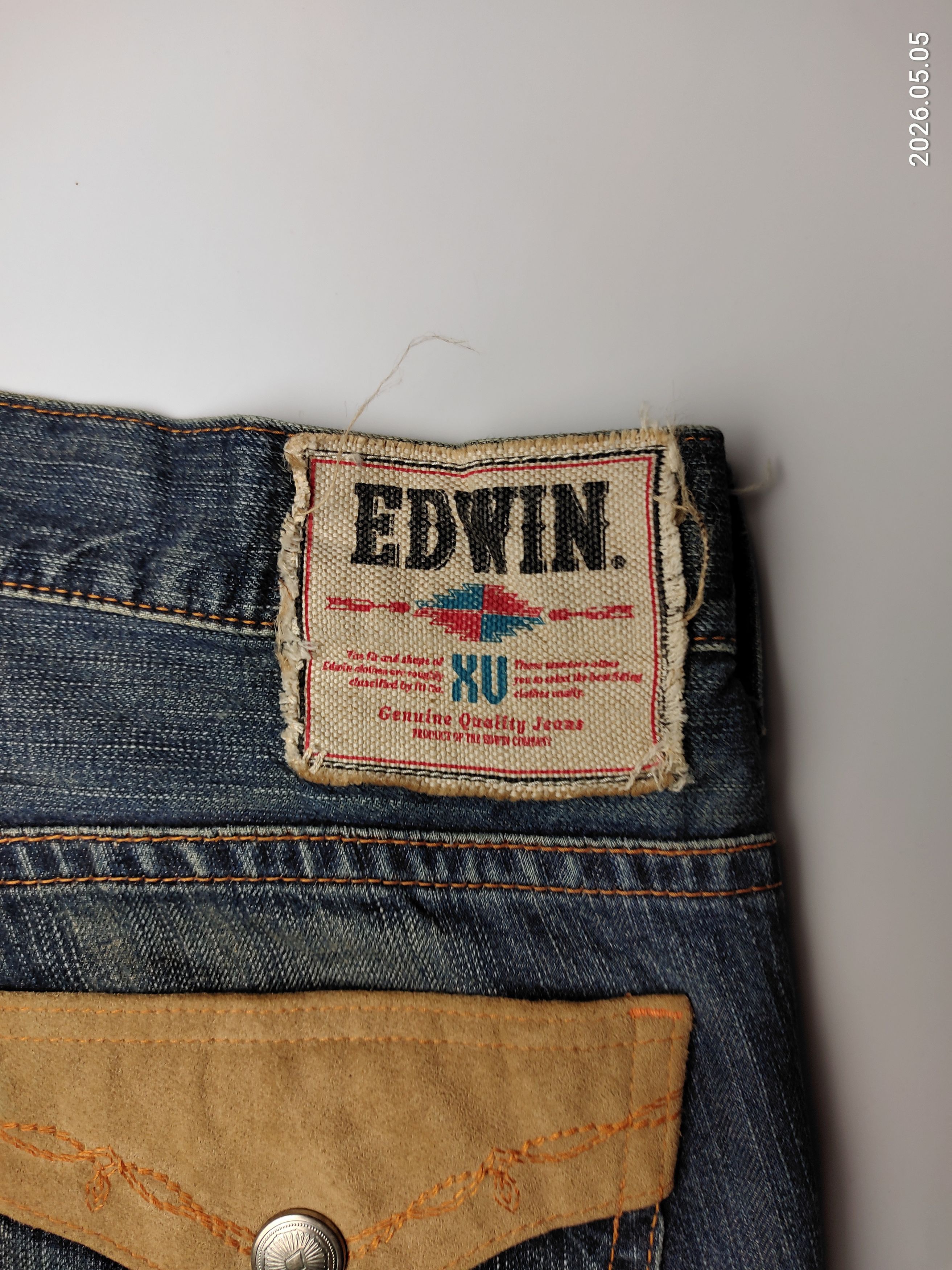 Edwin Edwin XV Exclusive Vintage Distressed Denim Pants Size US 36 / EU 52 - 16 Thumbnail