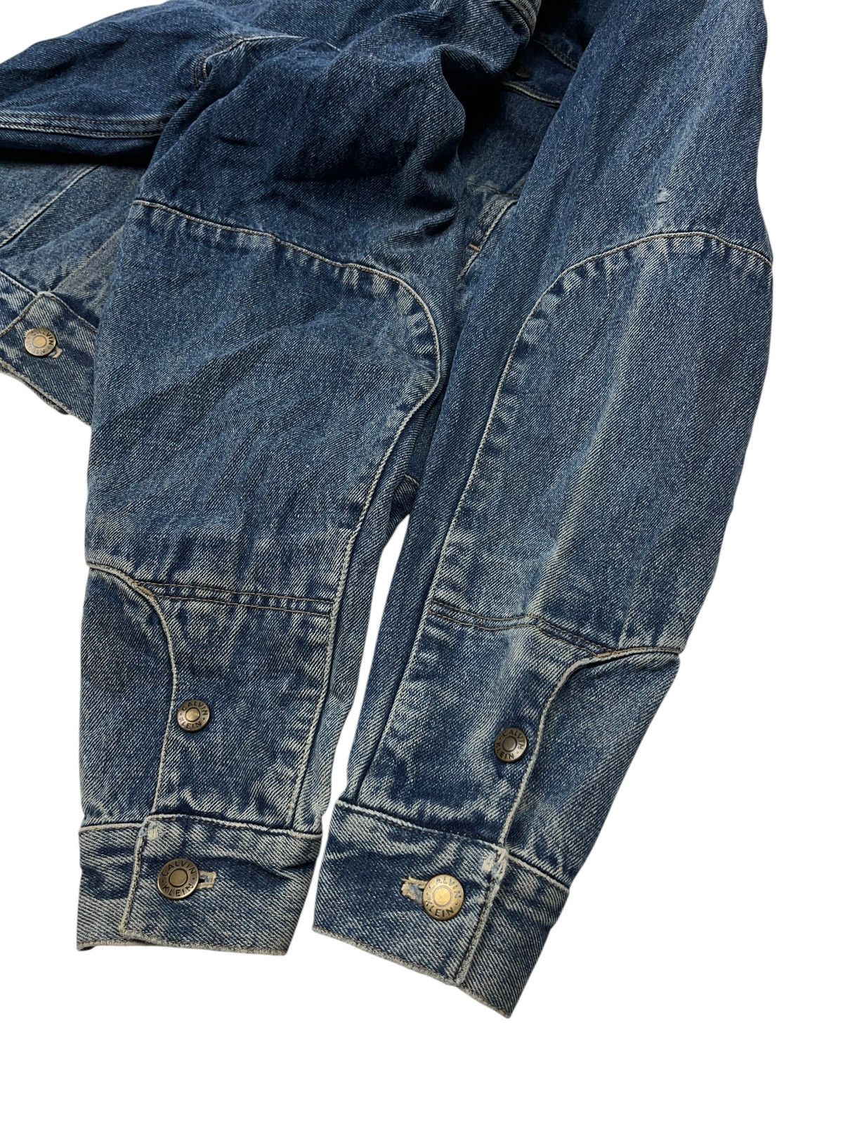 Calvin Klein × Vintage Vintage 80s Calvin Klein Denim Jacket Scovill Buttons Size US M / EU 48-50 / 2 - 5 Thumbnail