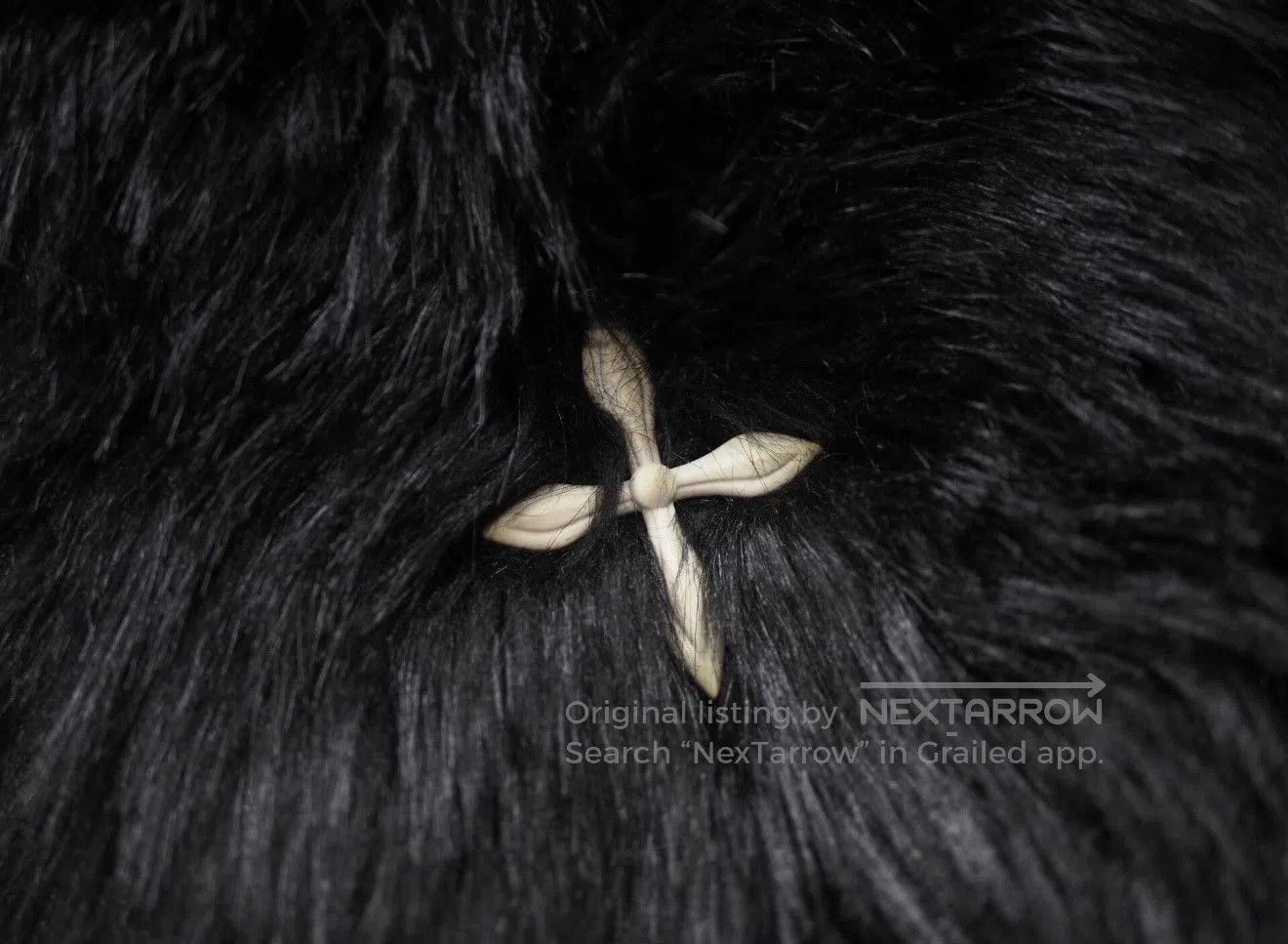 SMFK SMFK Fur Snowman Jacket Black. Size M / US 6-8 / IT 42-44 - 5 Thumbnail