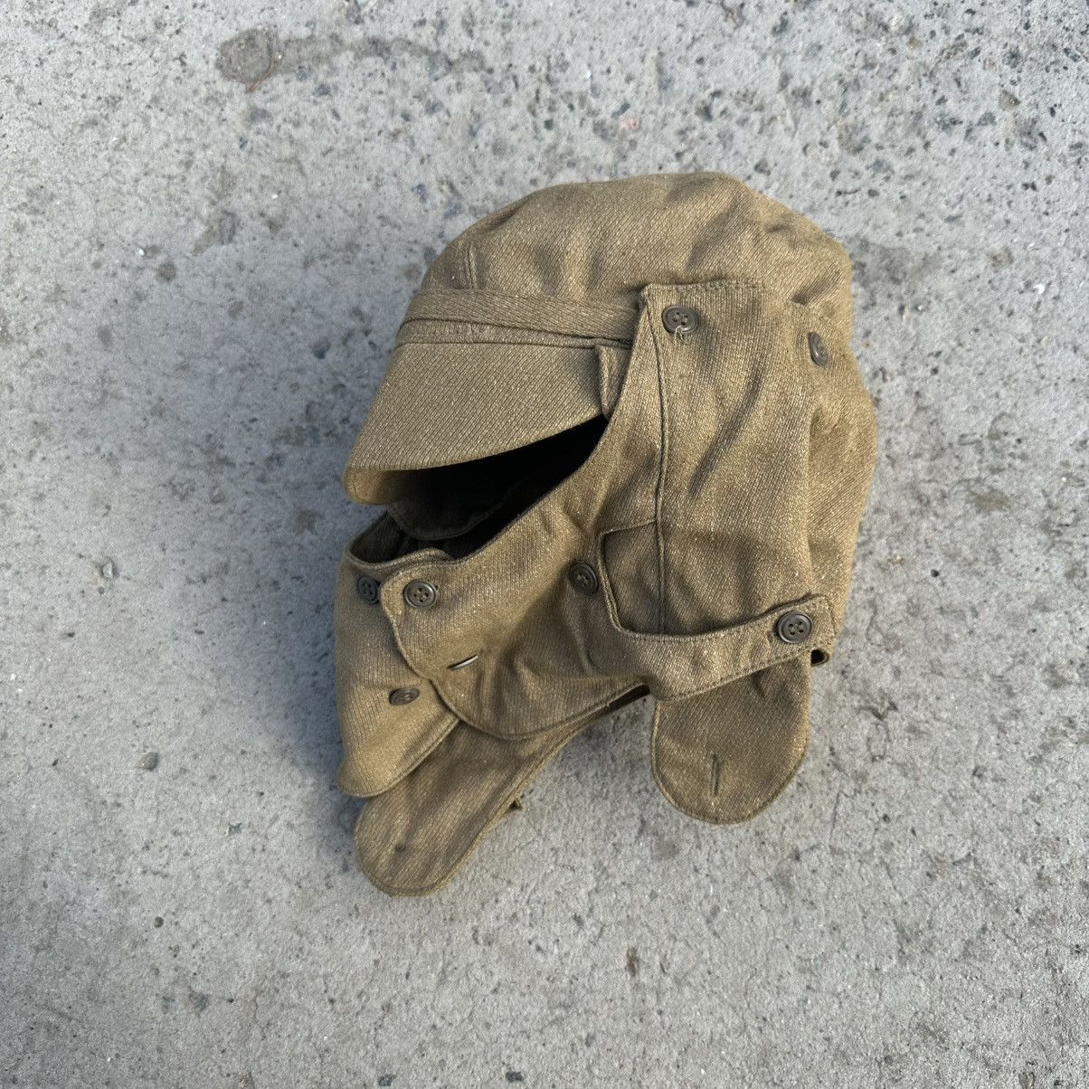 If Six Was Nine × Japanese Brand Vintage OKZK Cap Balaclava USSR Afghanistan 70s Y2K Crazyy Size ONE SIZE - 11 Thumbnail