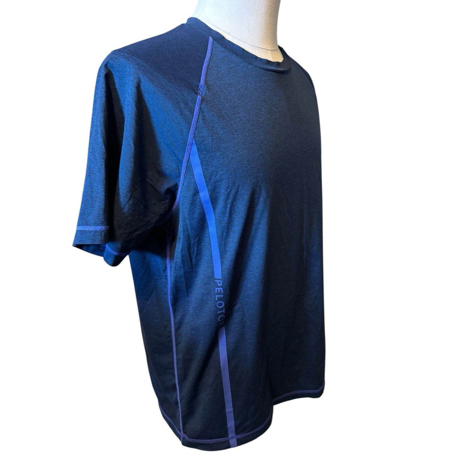 Rhone Rhone Peloton Tech Athletic Workout Performance T Shirt Blue Size US XL / EU 56 / 4 - 2 Thumbnail